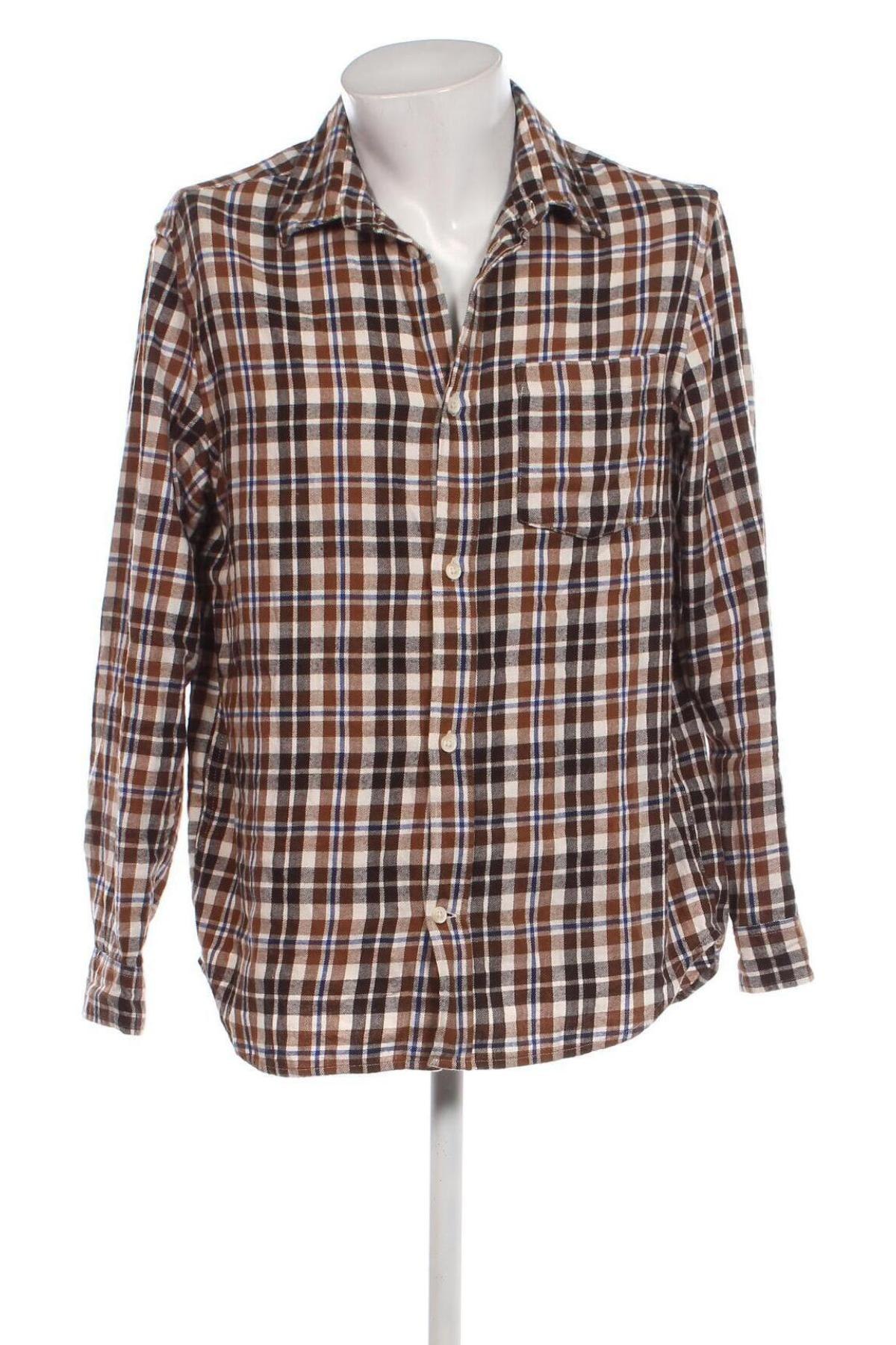 Ανδρικό πουκάμισο H&M, Μέγεθος L, Χρώμα Πολύχρωμο, Τιμή 5,92 €