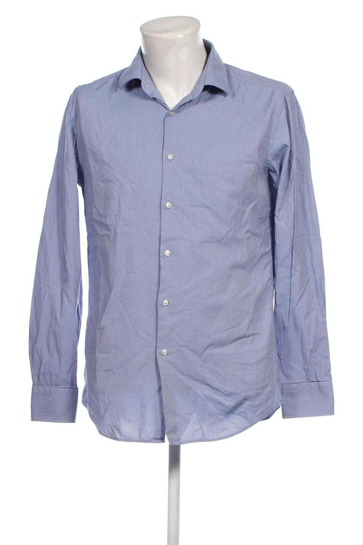Herrenhemd Hugo Boss, Größe L, Farbe Blau, Preis 59,34 €