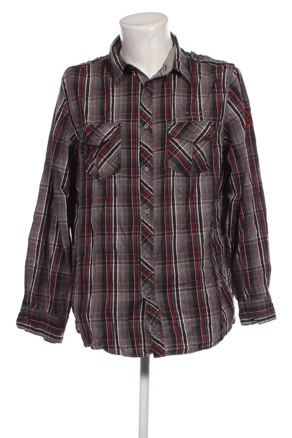 Herrenhemd Identic, Größe XL, Farbe Grau, Preis 5,19 €
