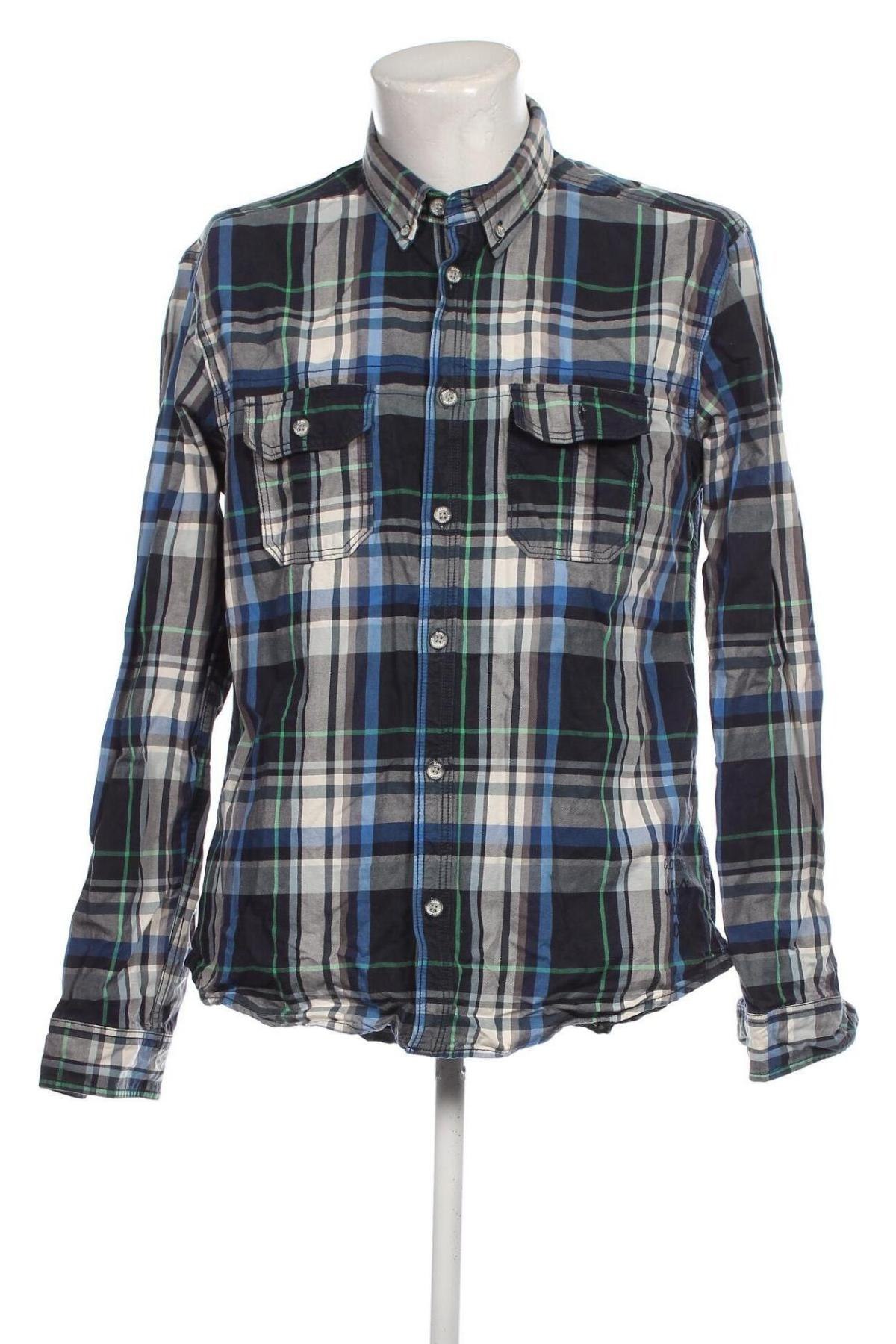 Herrenhemd Jack & Jones, Größe XL, Farbe Mehrfarbig, Preis 6,09 €