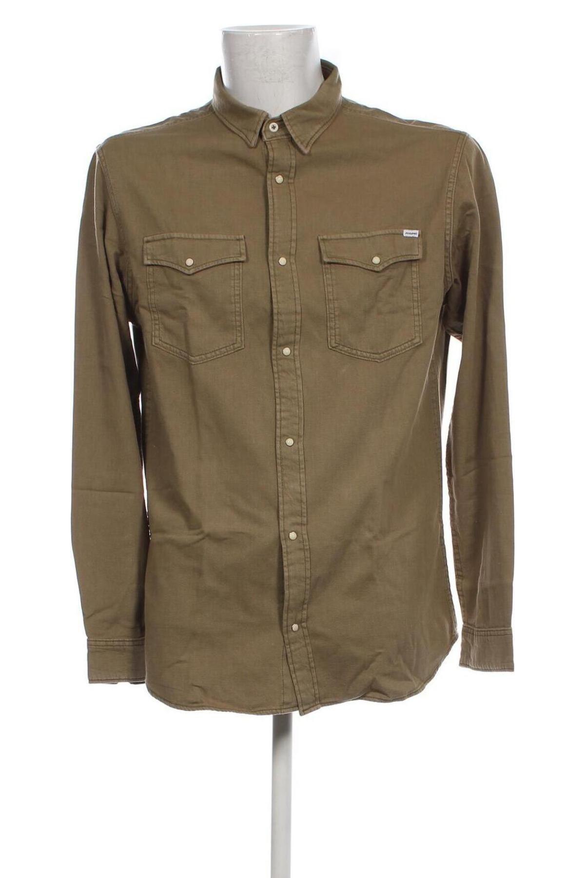 Pánska košeľa  Jack & Jones, Veľkosť XL, Farba Zelená, Cena  21,83 €