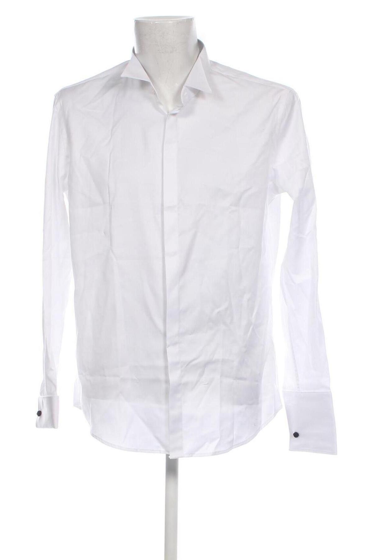 Ανδρικό πουκάμισο Jake*s, Μέγεθος XL, Χρώμα Λευκό, Τιμή 17,39 €