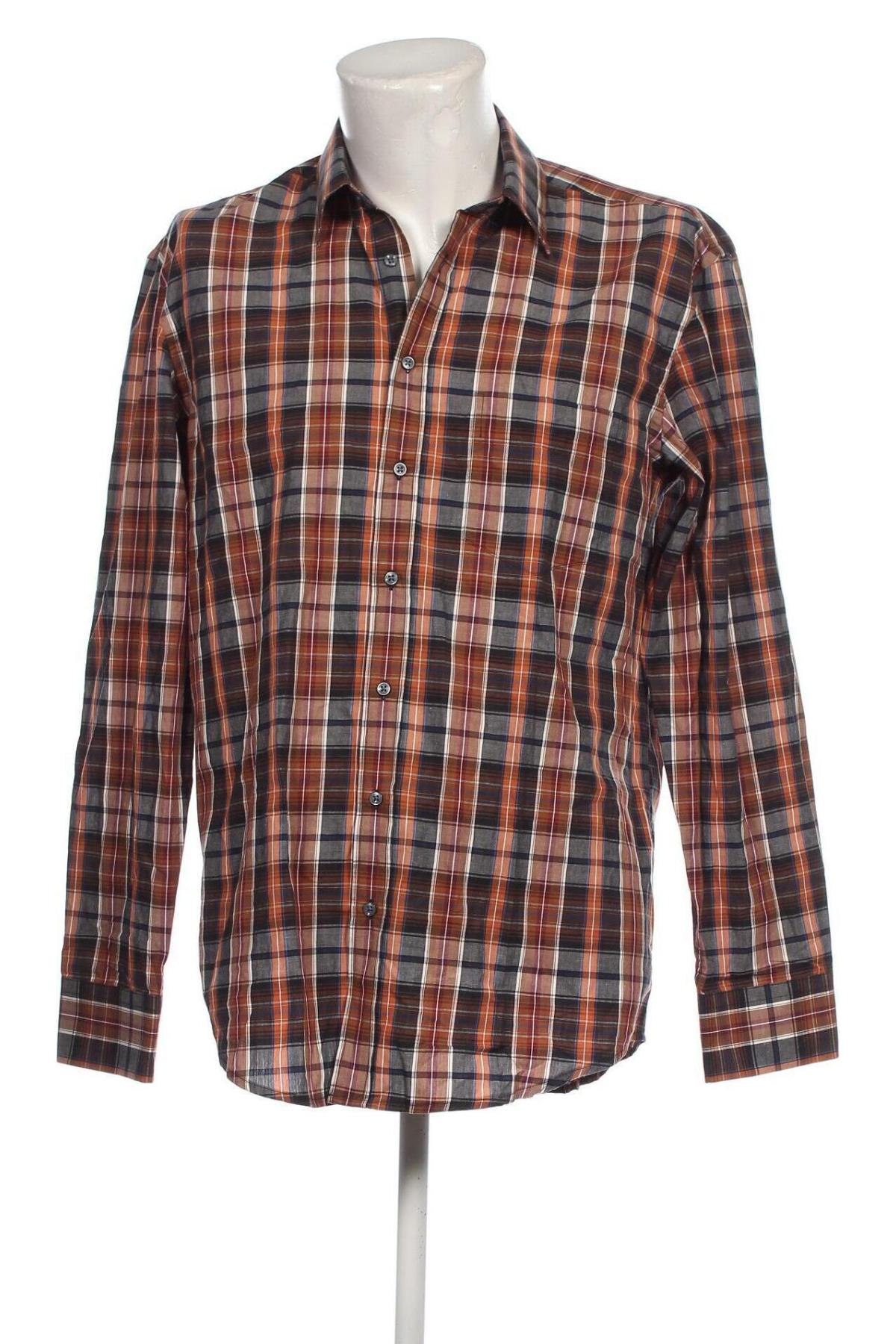 Мъжка риза Lorenzo Calvino, Размер M, Цвят Многоцветен, Цена 5,80 лв.
