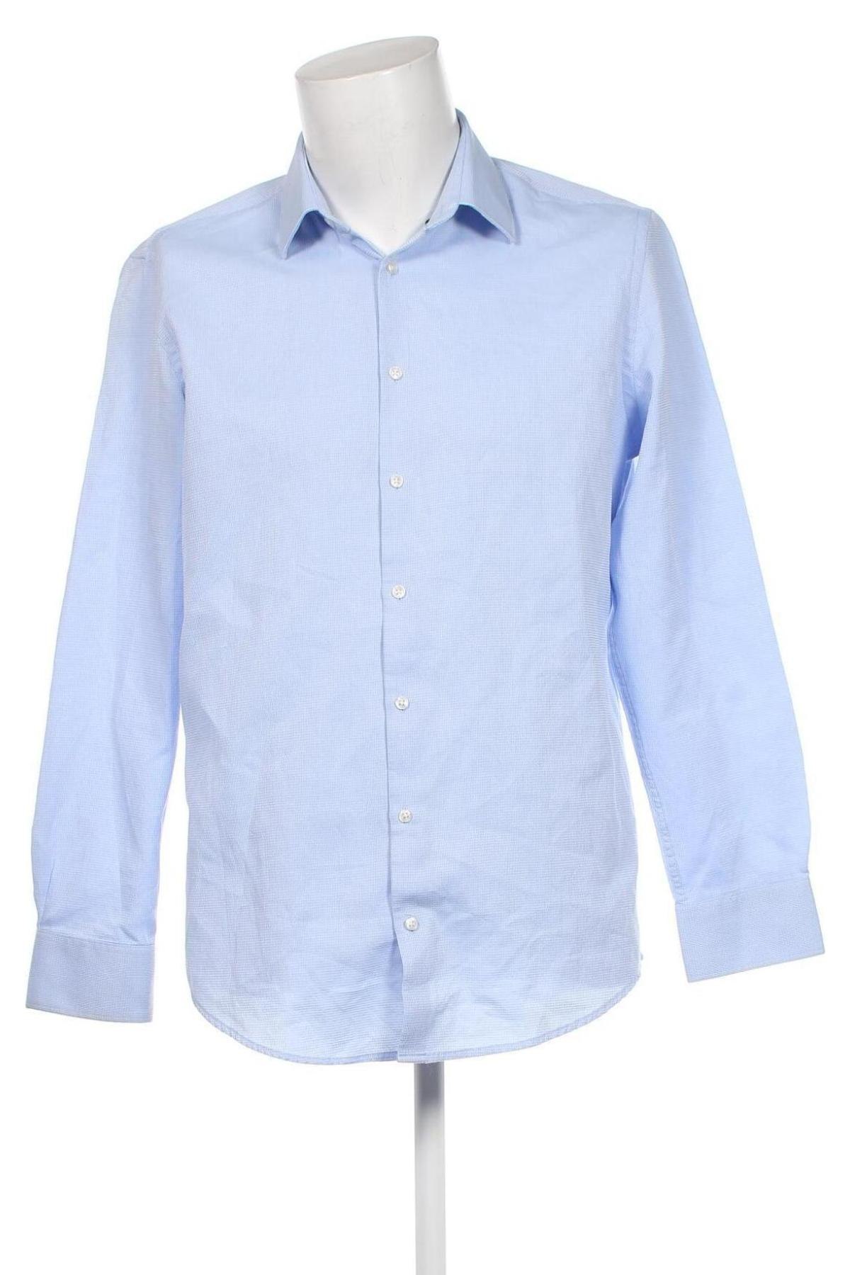Herrenhemd Montego, Größe L, Farbe Blau, Preis € 10,47