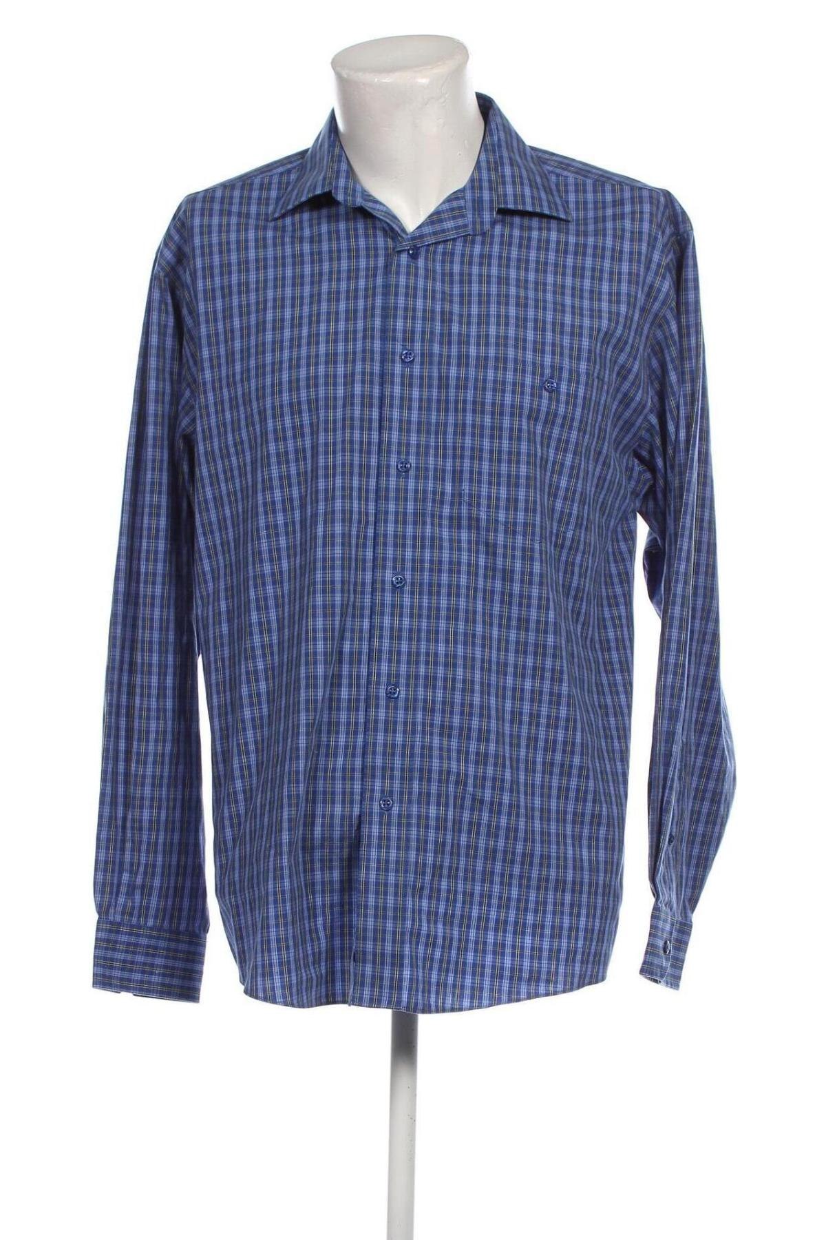 Ανδρικό πουκάμισο Morgan, Μέγεθος L, Χρώμα Μπλέ, Τιμή 6,94 €