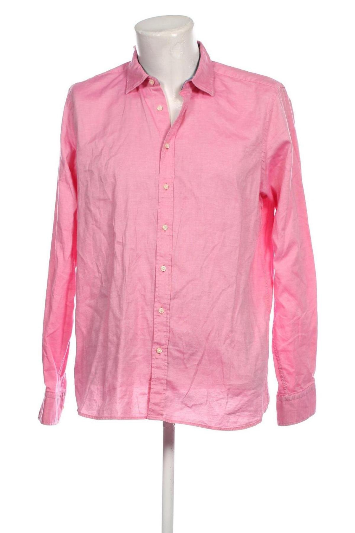 Pánská košile  Nils Sundstrom, Velikost XL, Barva Růžová, Cena  185,00 Kč