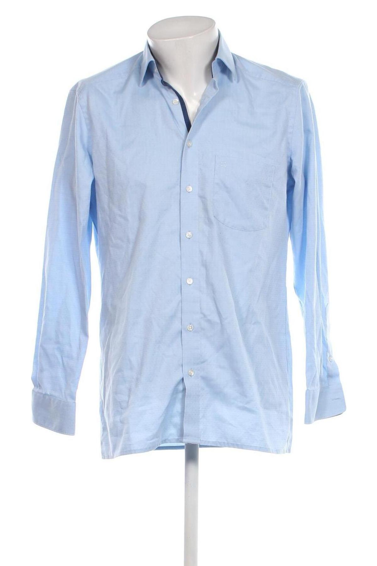 Herrenhemd Olymp, Größe M, Farbe Blau, Preis 28,70 €