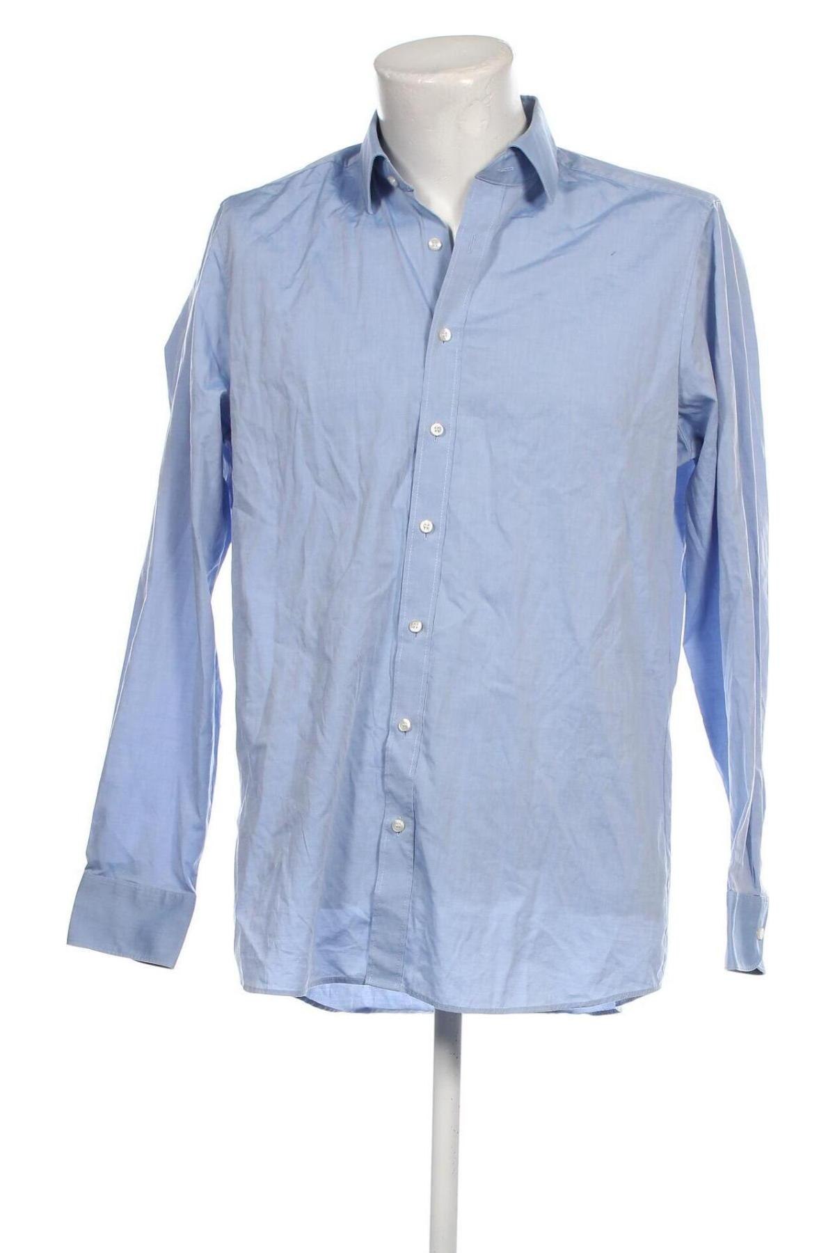 Мъжка риза Olymp, Размер XL, Цвят Син, Цена 49,50 лв.