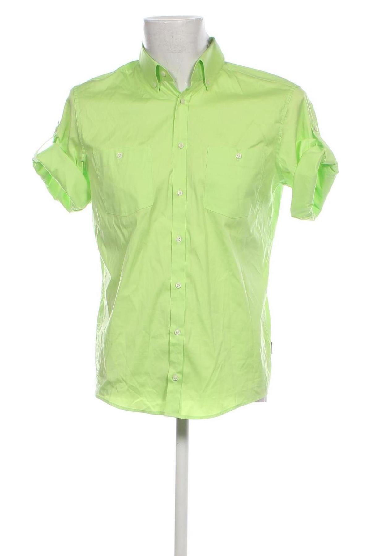 Herrenhemd Pietro Filipi, Größe L, Farbe Grün, Preis € 8,45