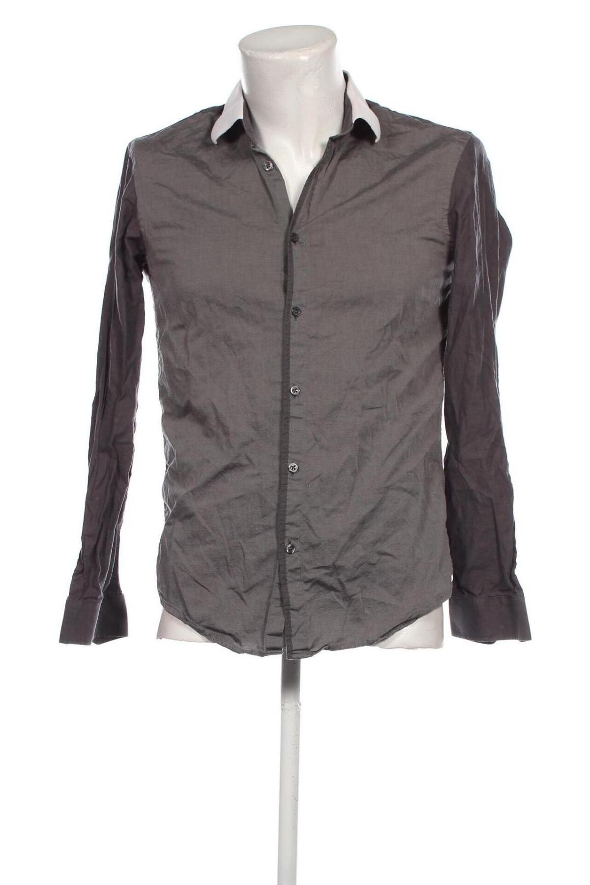 Herrenhemd Reserved, Größe M, Farbe Grau, Preis 7,56 €