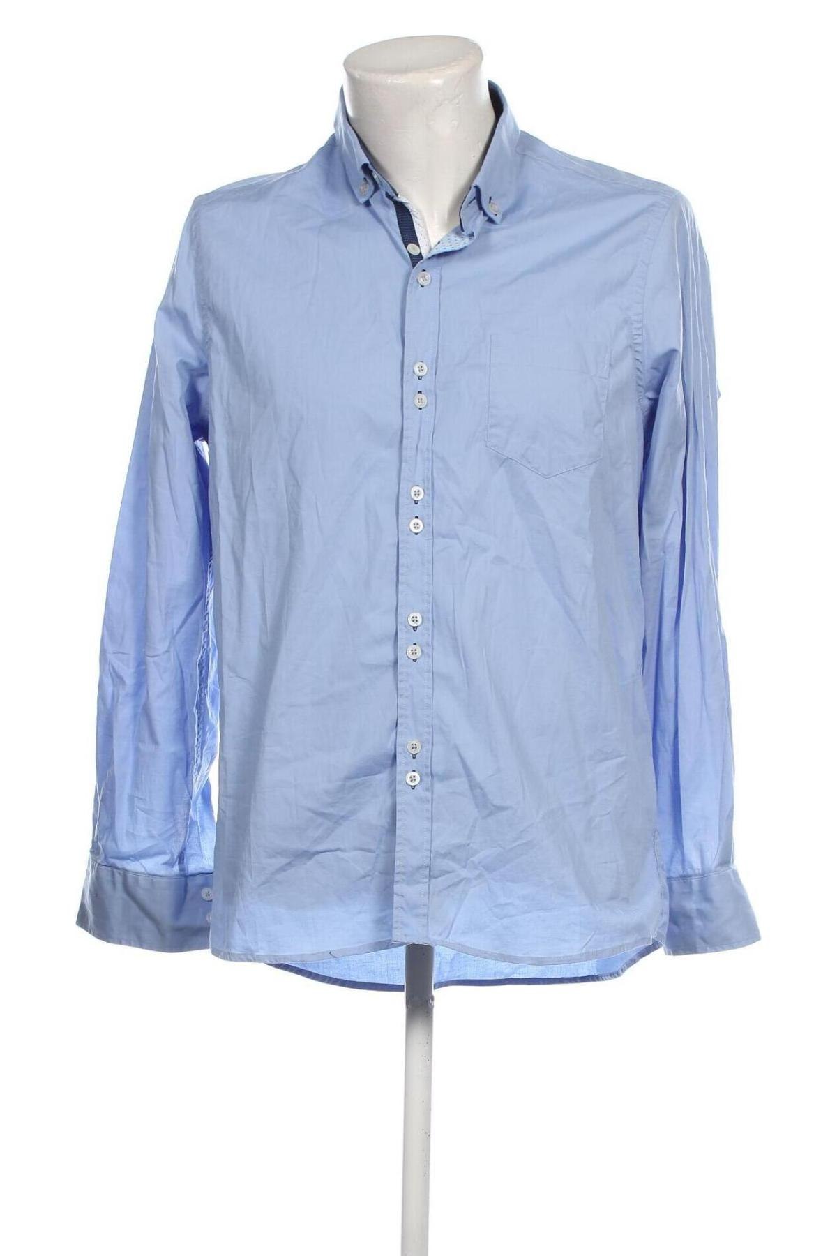 Ανδρικό πουκάμισο Rusty Neal, Μέγεθος XL, Χρώμα Μπλέ, Τιμή 21,03 €