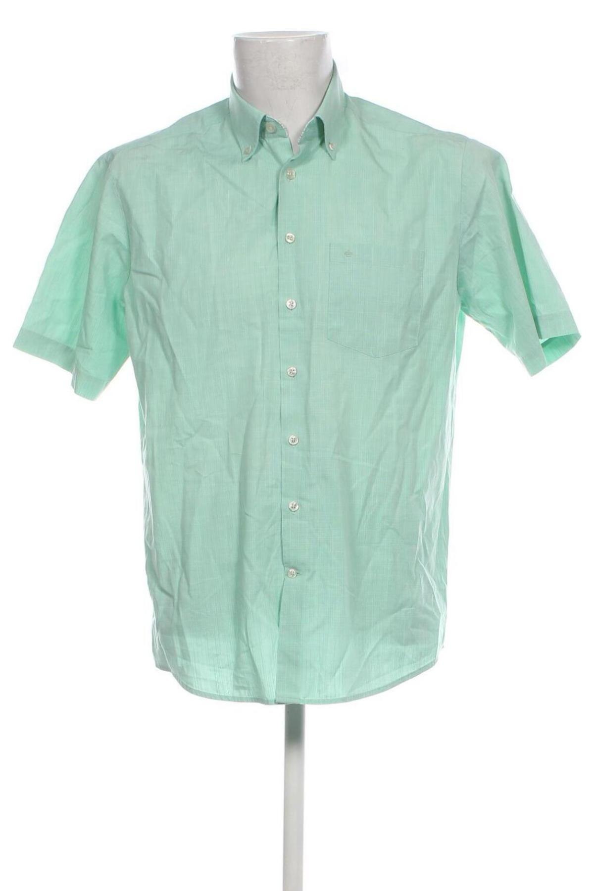Ανδρικό πουκάμισο Seidensticker, Μέγεθος L, Χρώμα Πράσινο, Τιμή 17,00 €