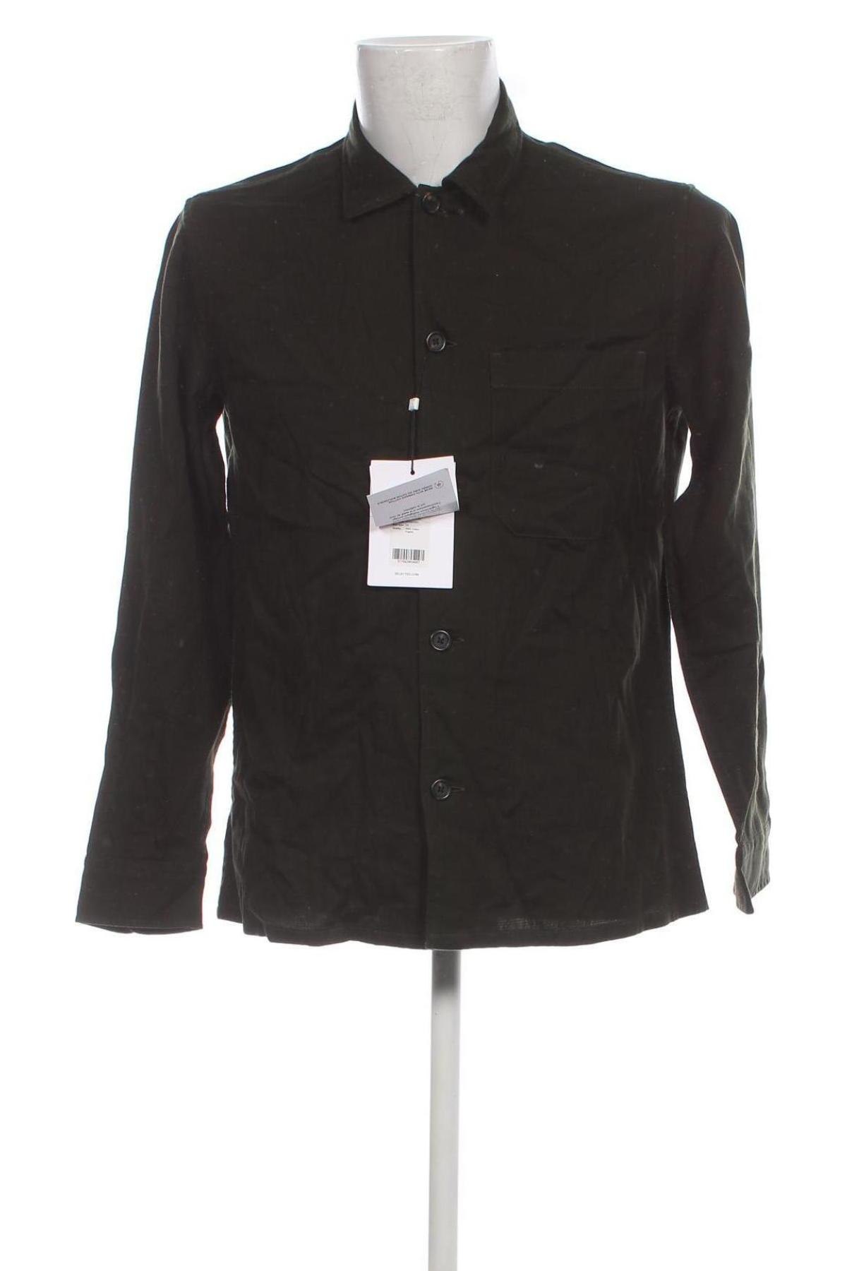 Herrenhemd Selected Homme, Größe M, Farbe Grün, Preis 47,94 €