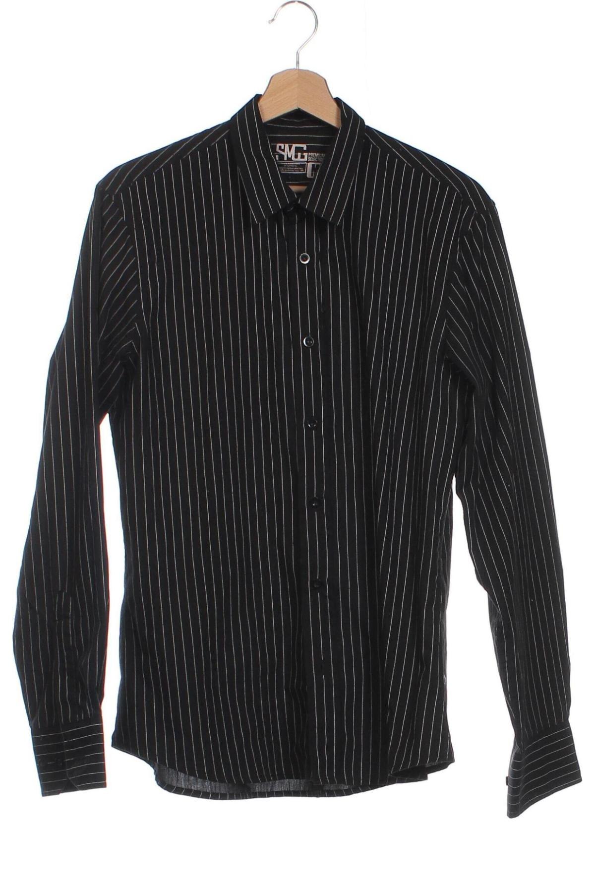 Мъжка риза Smog, Размер M, Цвят Черен, Цена 12,18 лв.