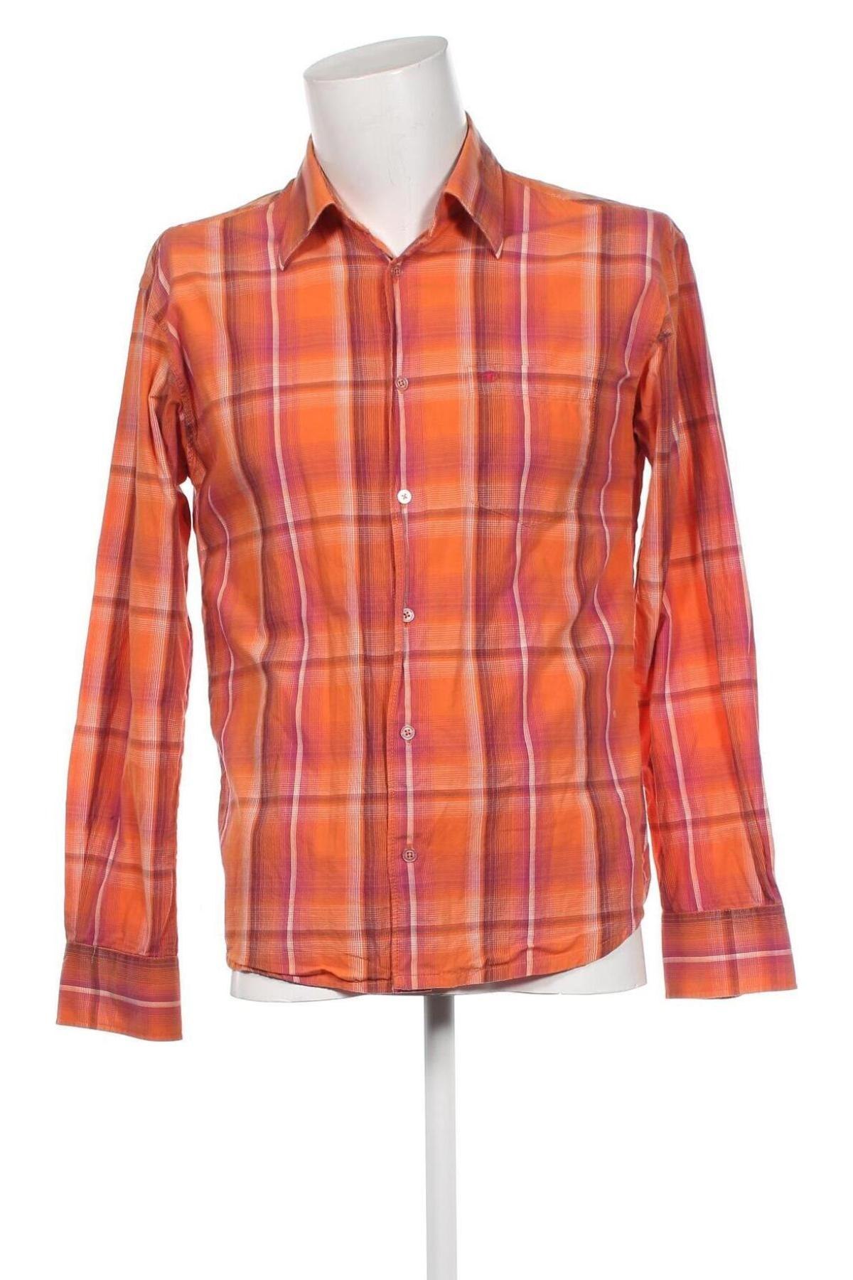 Мъжка риза Tom Tailor, Размер L, Цвят Многоцветен, Цена 9,52 лв.