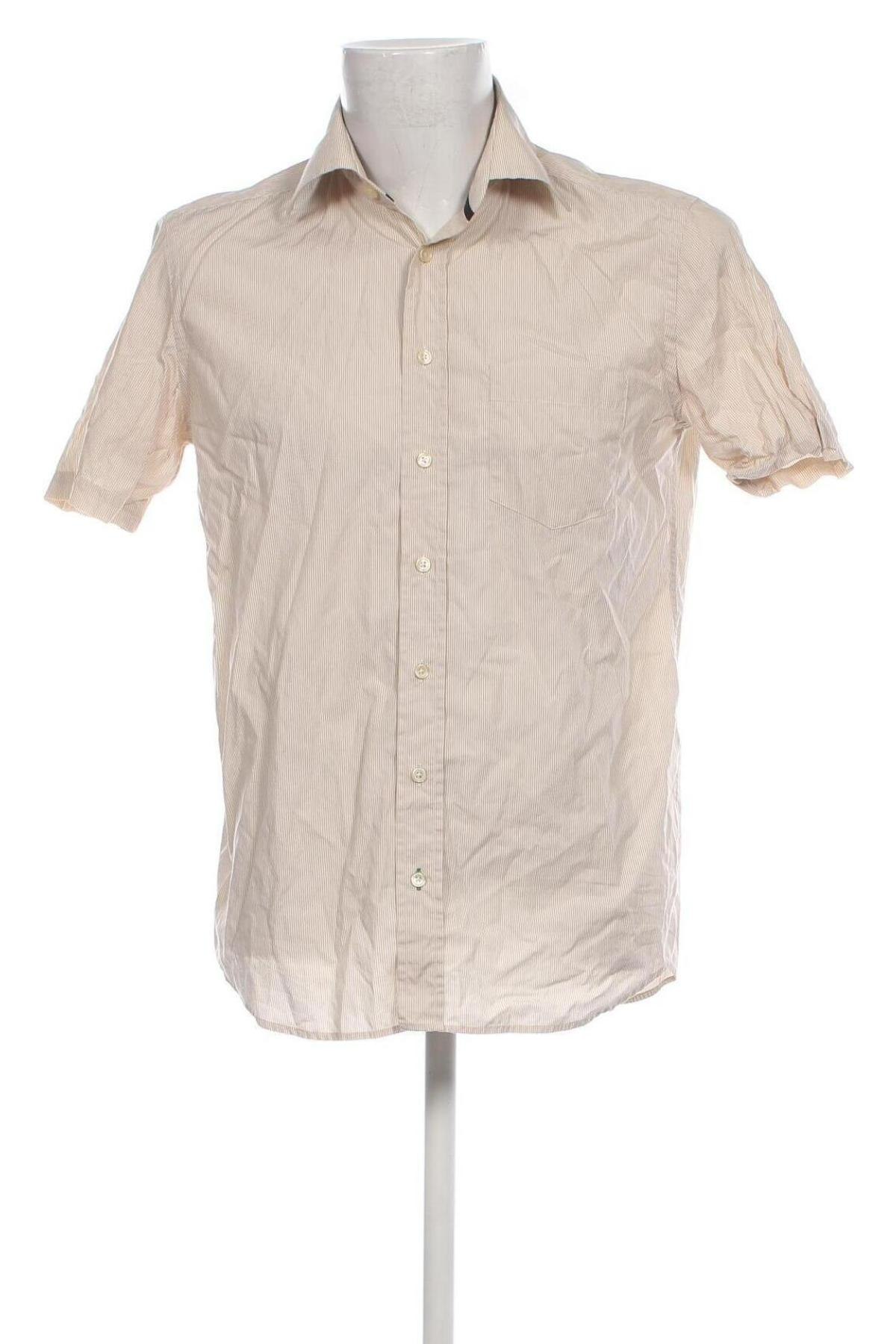 Мъжка риза Tommy Hilfiger, Размер M, Цвят Бежов, Цена 52,41 лв.