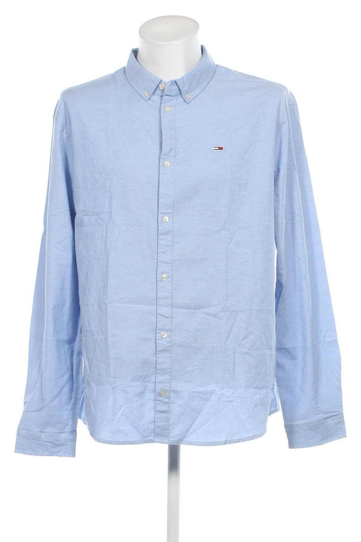 Herrenhemd Tommy Jeans, Größe 3XL, Farbe Blau, Preis € 82,99