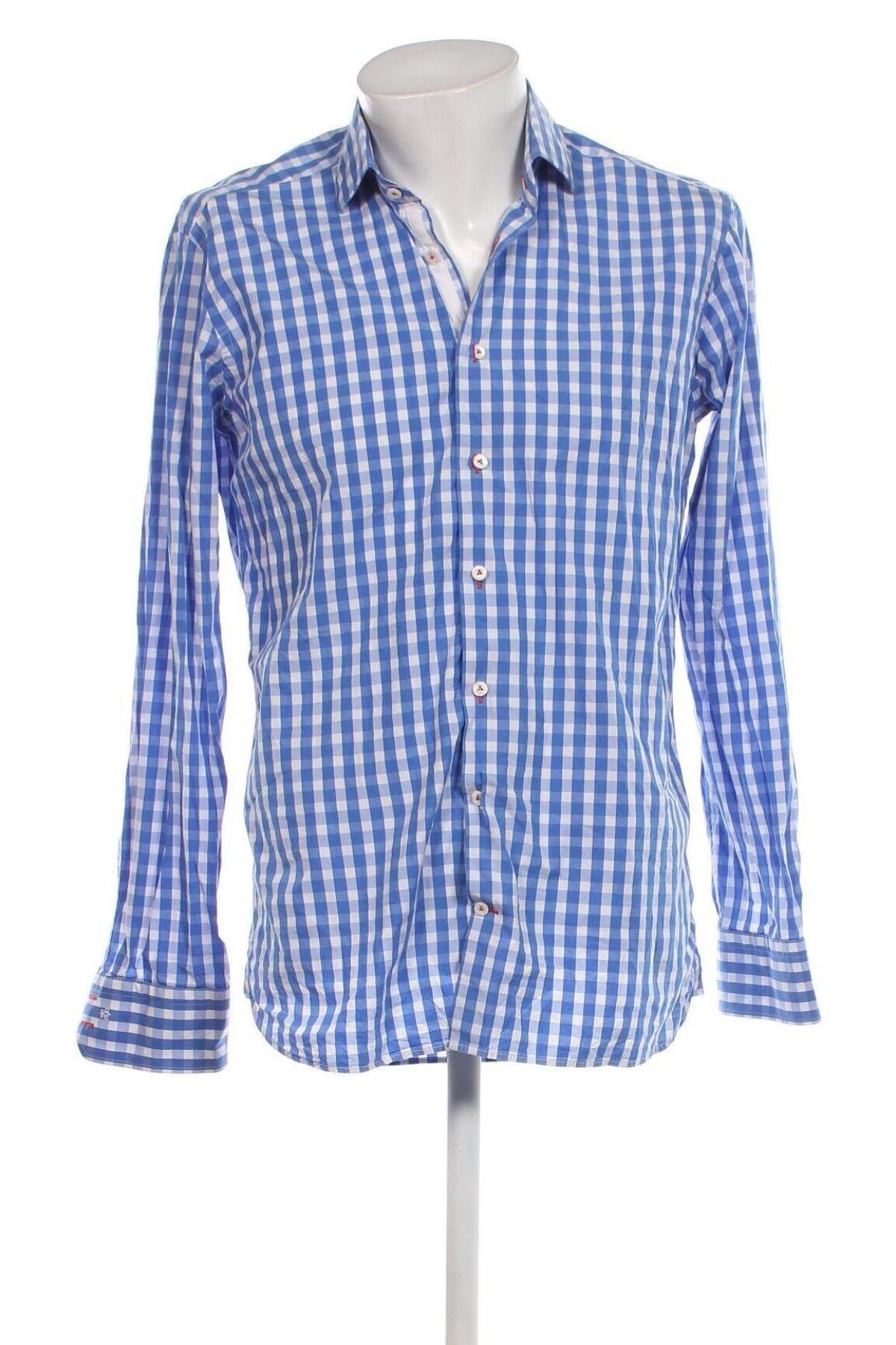 Ανδρικό πουκάμισο Van Laack, Μέγεθος L, Χρώμα Μπλέ, Τιμή 36,18 €