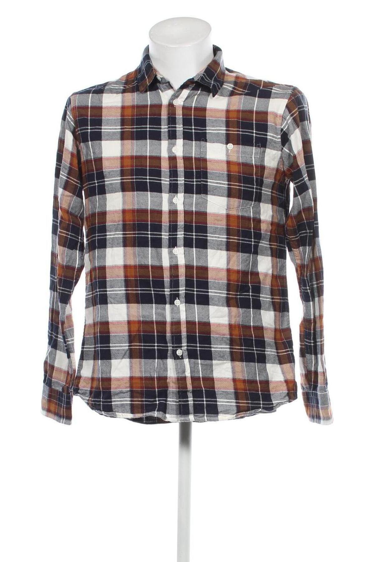 Ανδρικό πουκάμισο Wos Not Wos, Μέγεθος L, Χρώμα Πολύχρωμο, Τιμή 4,70 €
