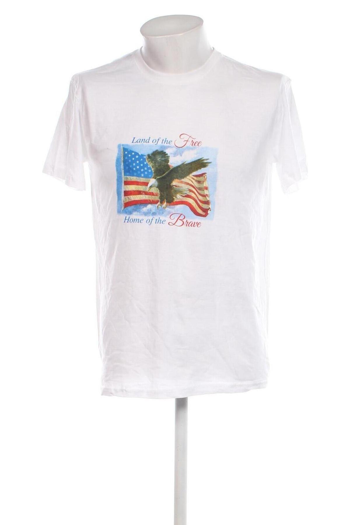 Herren T-Shirt, Größe L, Farbe Weiß, Preis € 9,05
