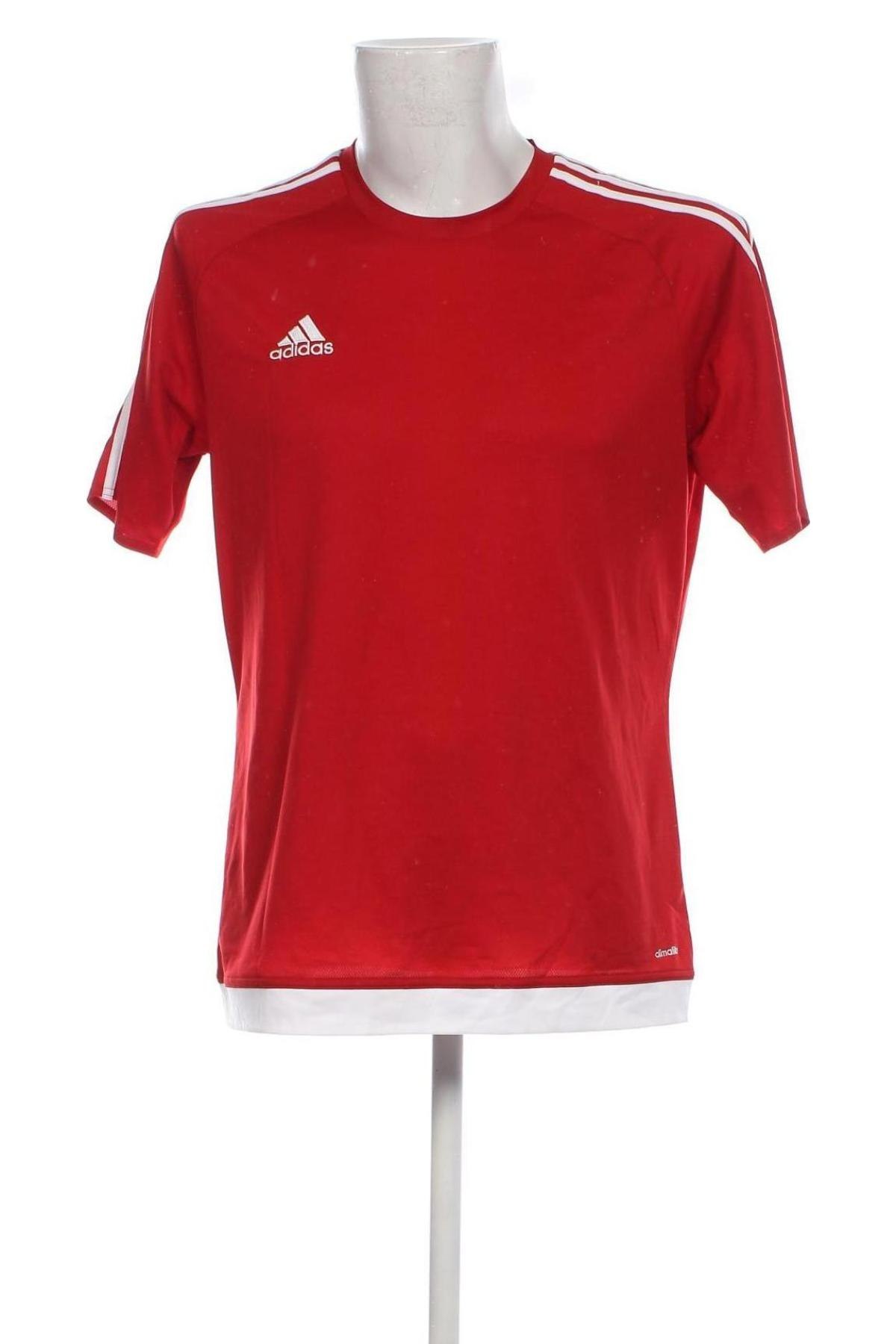 Pánske tričko  Adidas, Veľkosť L, Farba Červená, Cena  15,45 €