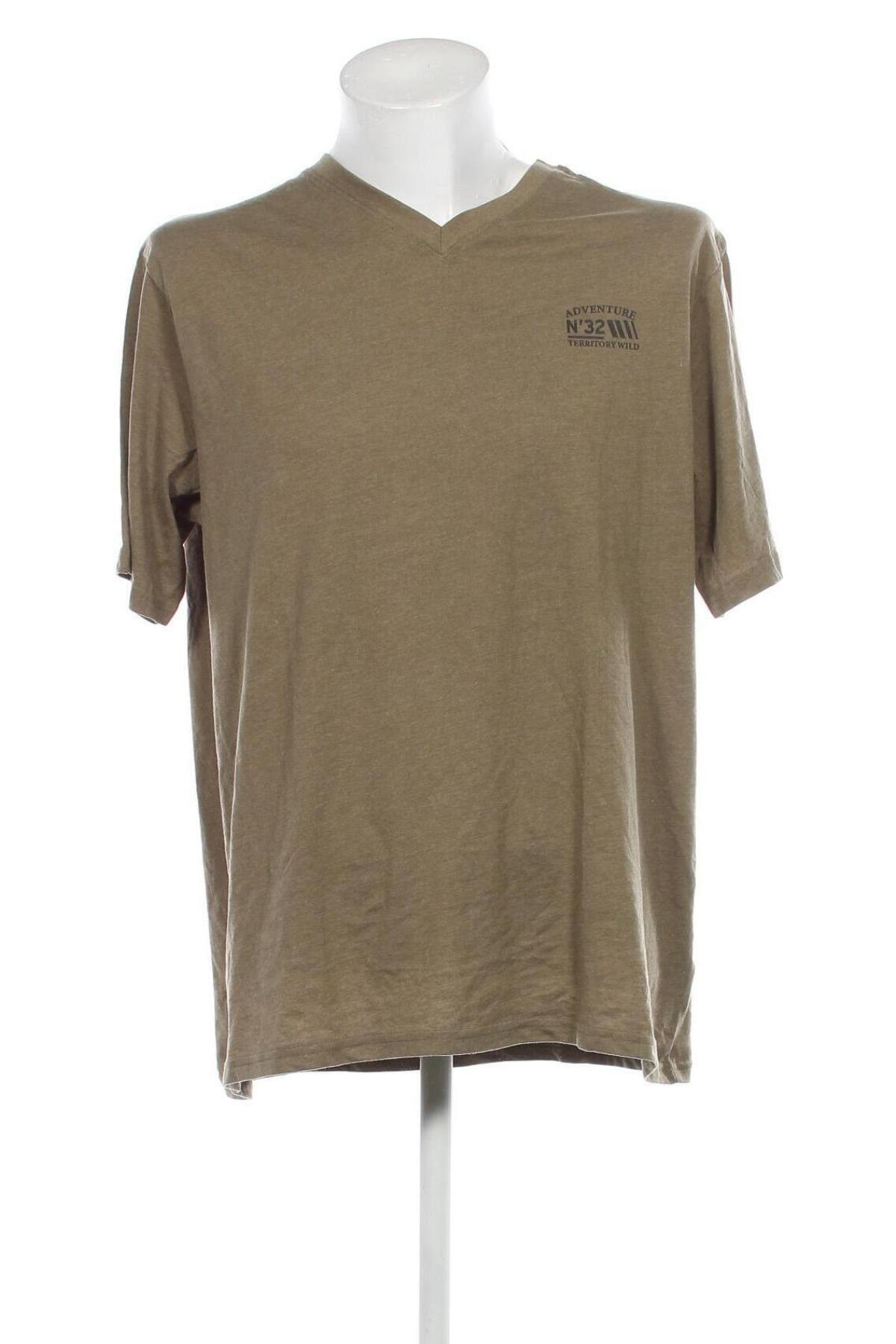 Мъжка тениска Atlas For Men, Размер XXL, Цвят Зелен, Цена 12,00 лв.