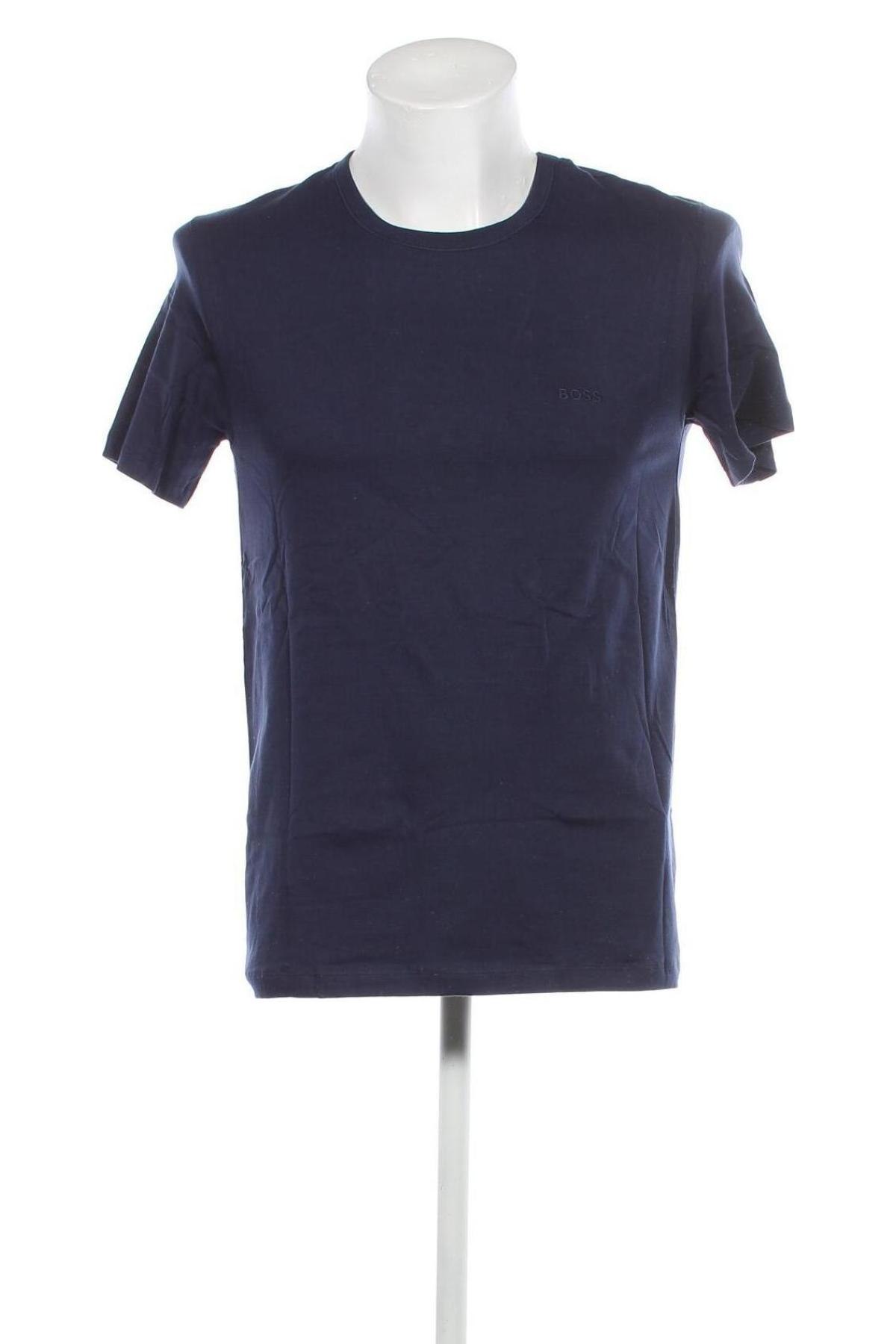 Мъжка тениска BOSS, Размер M, Цвят Син, Цена 114,00 лв.