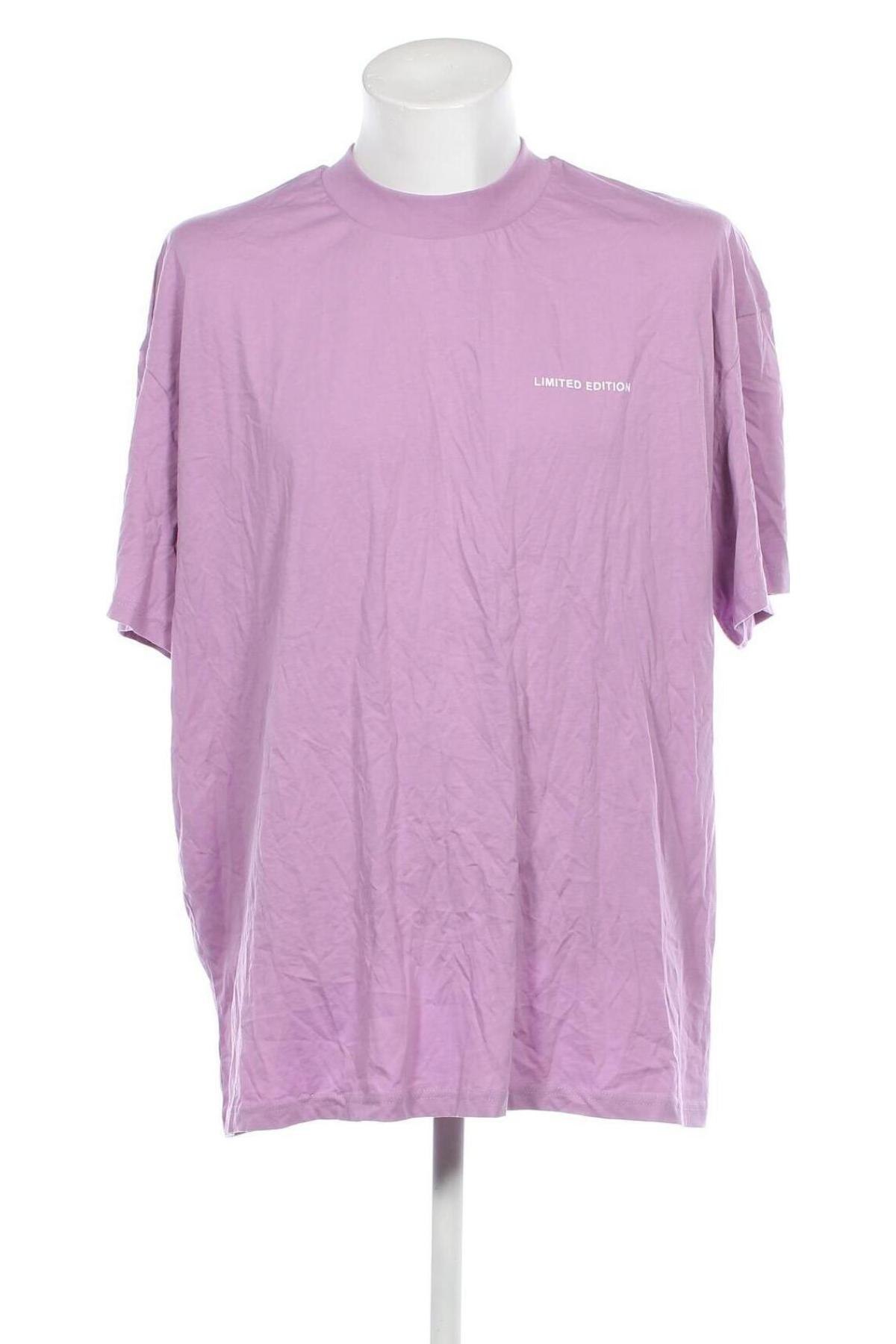 Ανδρικό t-shirt Boohoo, Μέγεθος XXL, Χρώμα Βιολετί, Τιμή 10,82 €