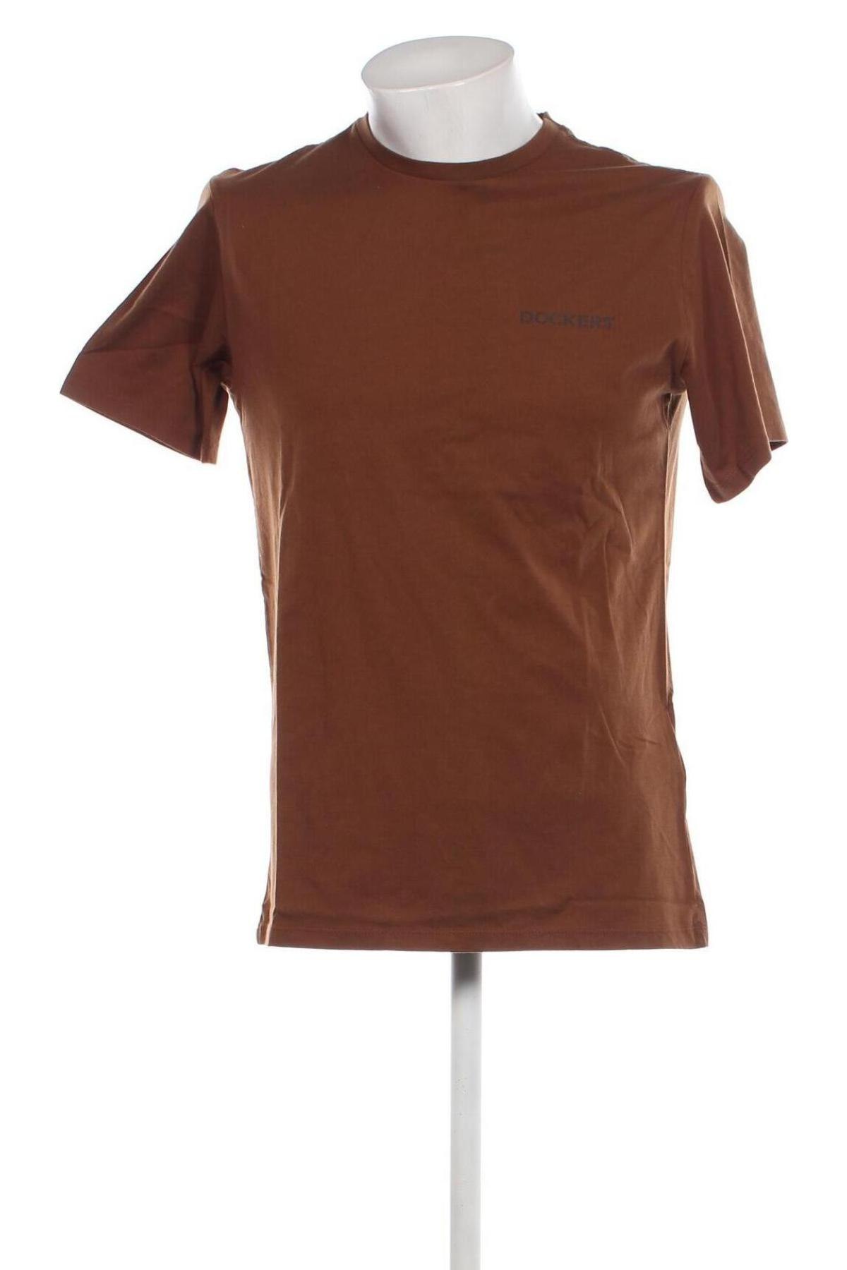 Ανδρικό t-shirt Dockers, Μέγεθος M, Χρώμα Καφέ, Τιμή 25,98 €