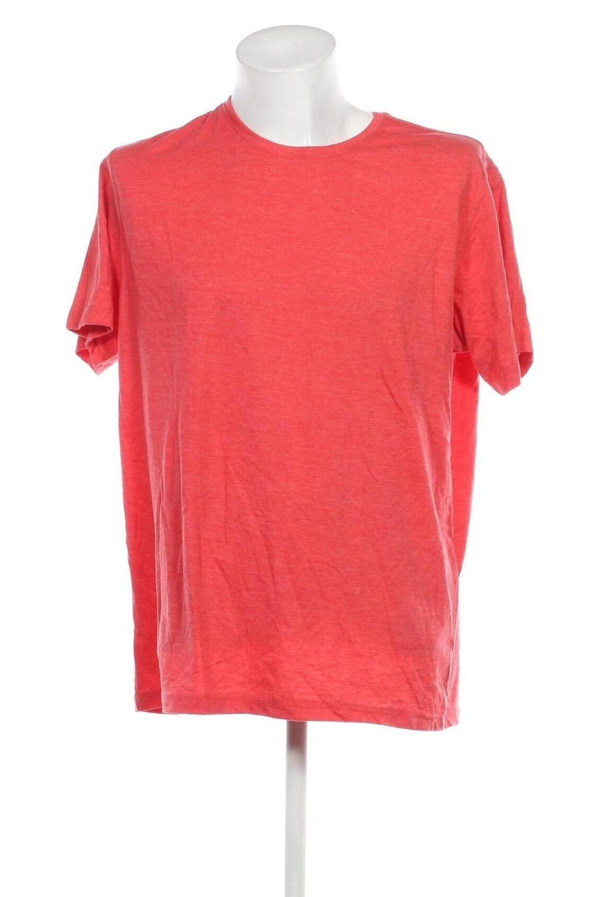 Herren T-Shirt Identic, Größe XXL, Farbe Rot, Preis 14,61 €