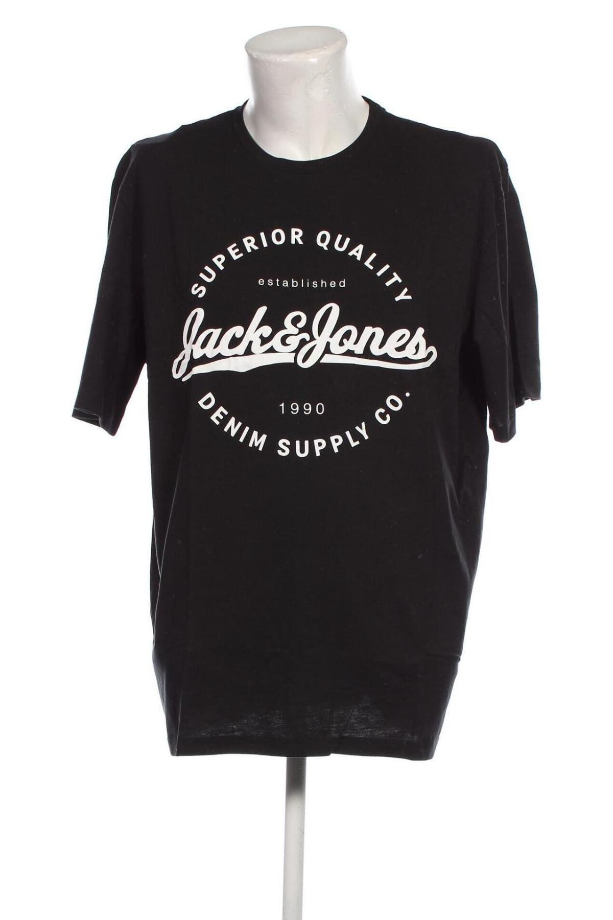 Pánské tričko  Jack & Jones, Velikost XXL, Barva Černá, Cena  449,00 Kč