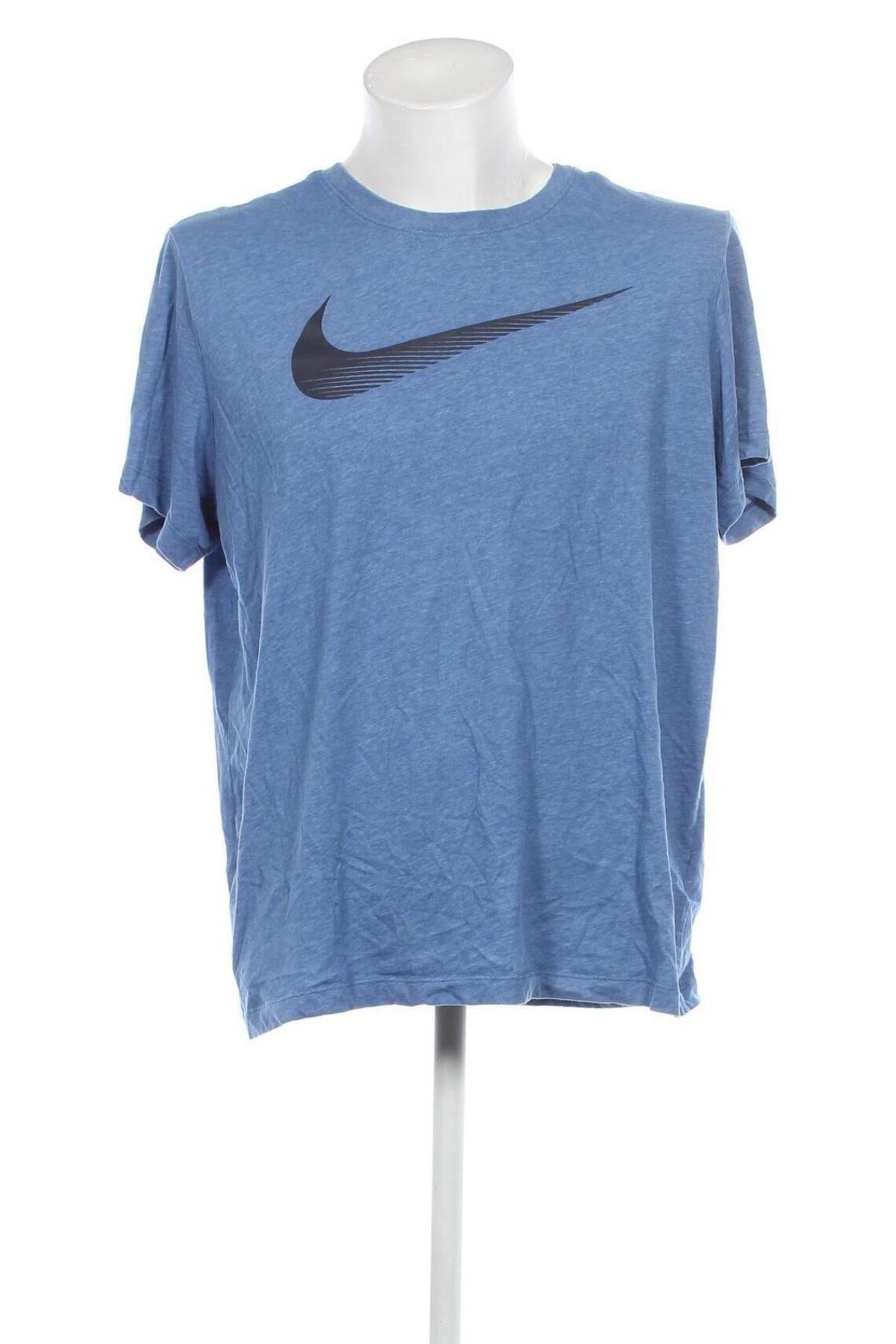 Ανδρικό t-shirt Nike, Μέγεθος XL, Χρώμα Μπλέ, Τιμή 16,70 €