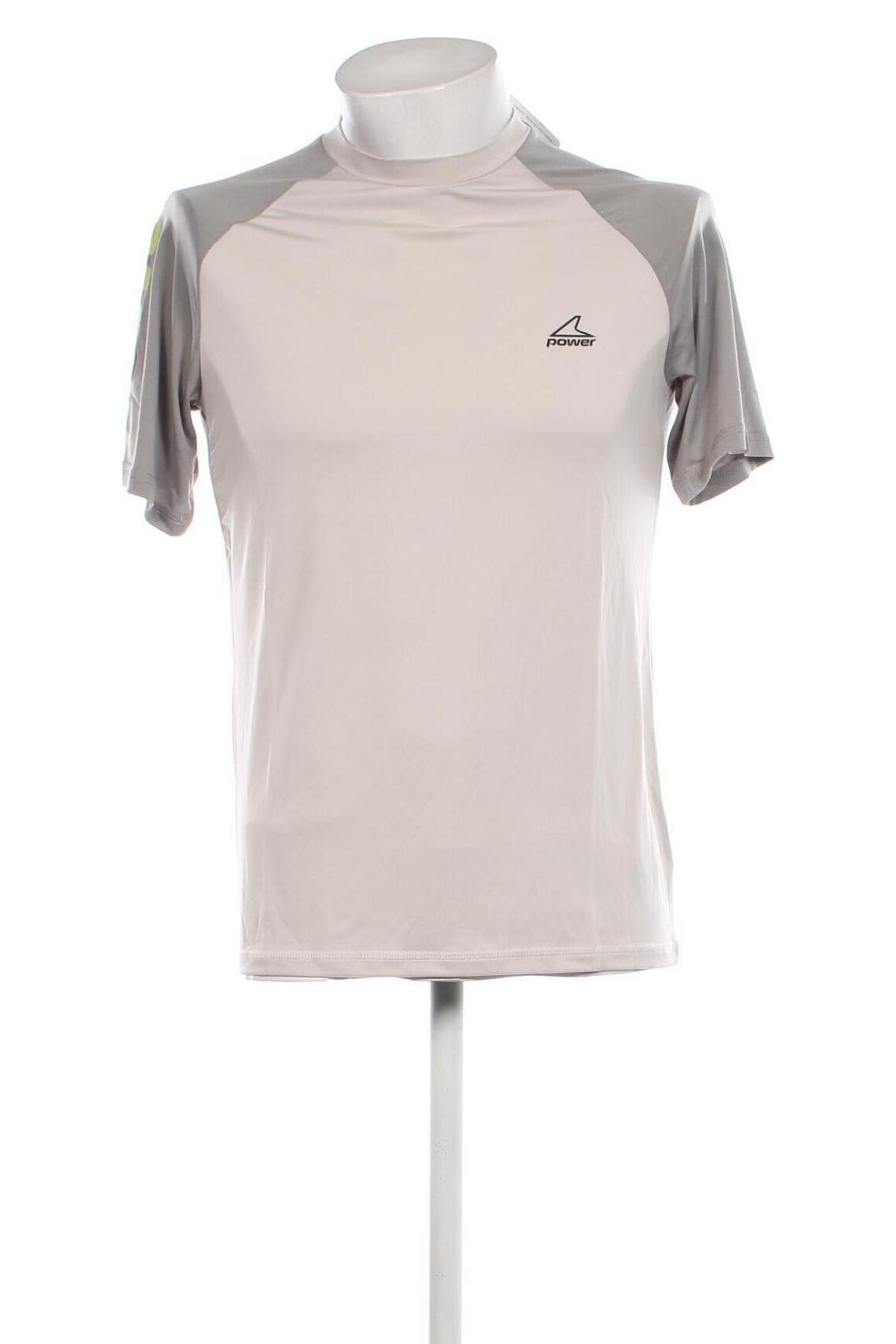 Herren T-Shirt POWER, Größe M, Farbe Grau, Preis € 6,50