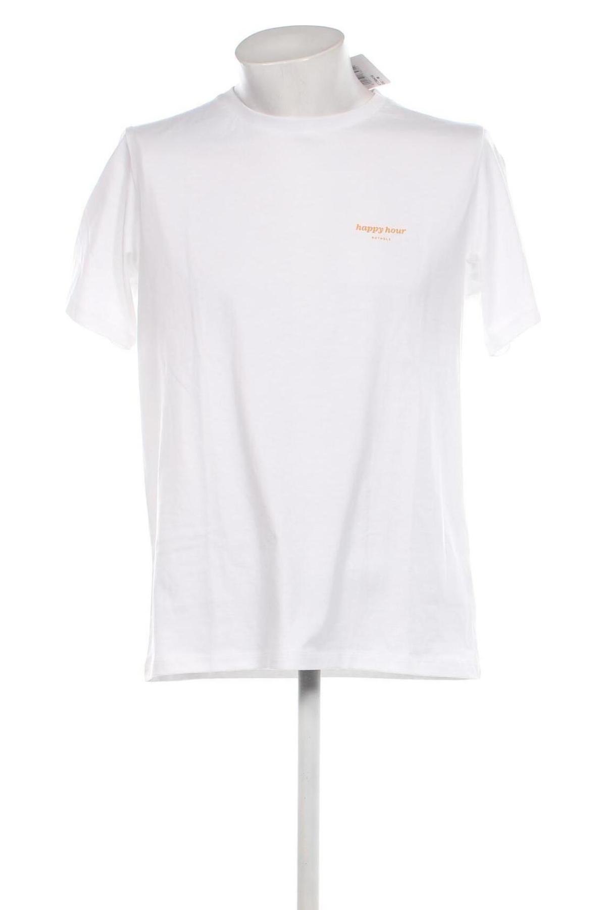 Мъжка тениска Rotholz, Размер L, Цвят Бял, Цена 44,80 лв.