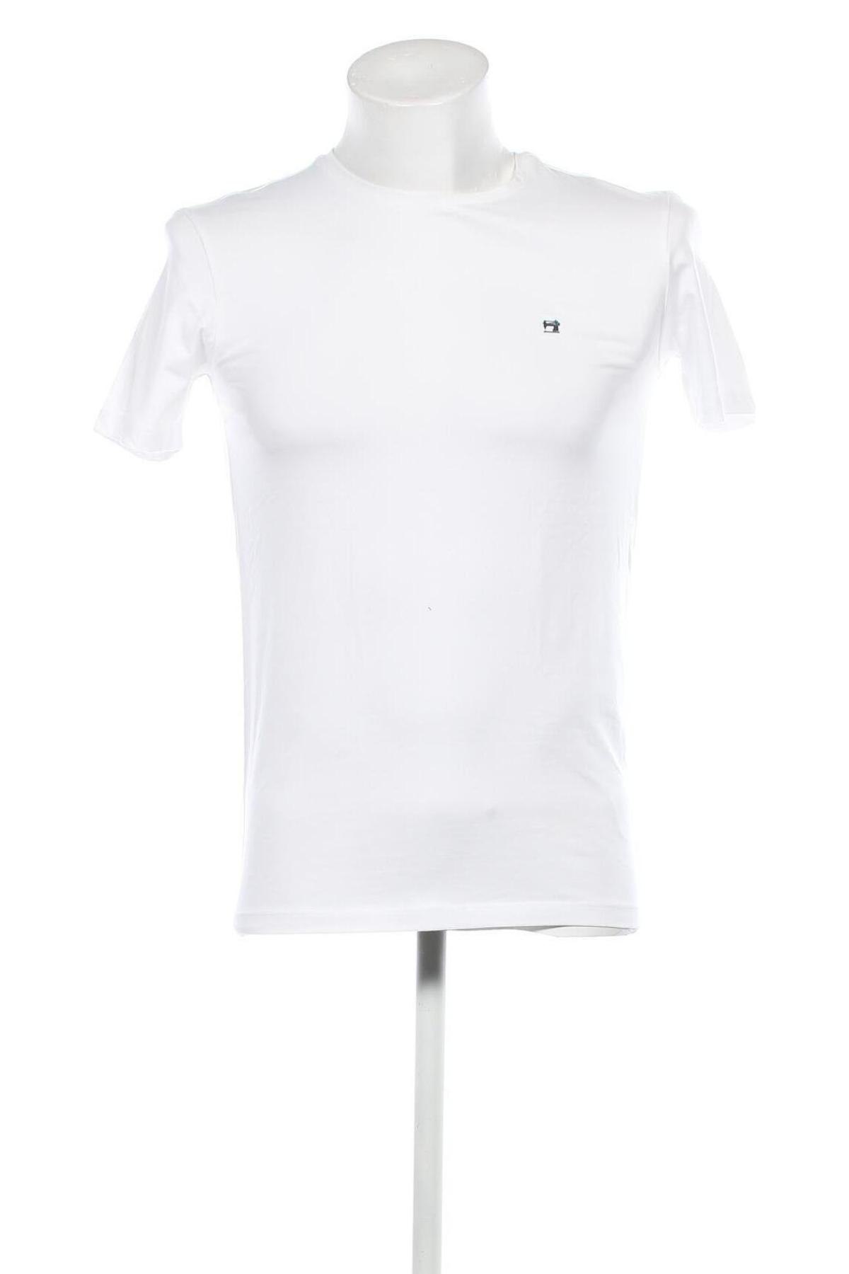 Herren T-Shirt Scotch & Soda, Größe S, Farbe Weiß, Preis € 37,11