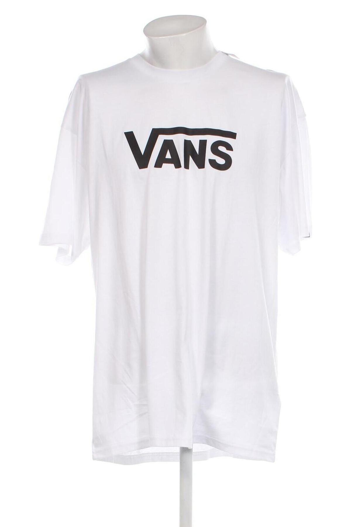 Ανδρικό t-shirt Vans, Μέγεθος XXL, Χρώμα Λευκό, Τιμή 22,68 €
