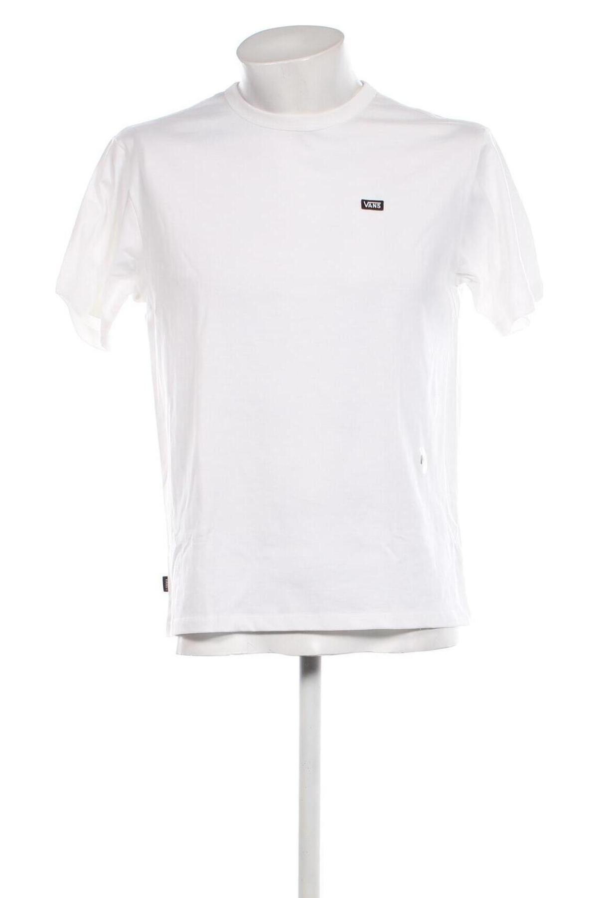 Herren T-Shirt Vans, Größe M, Farbe Weiß, Preis 22,68 €