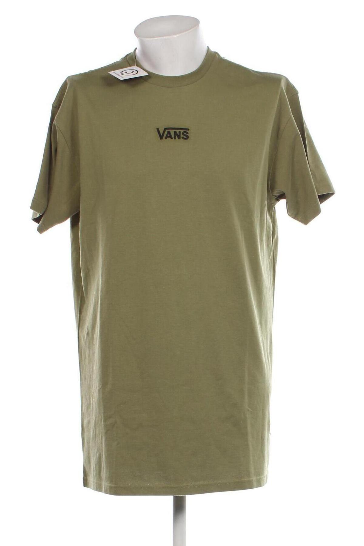 Ανδρικό t-shirt Vans, Μέγεθος M, Χρώμα Πράσινο, Τιμή 22,68 €