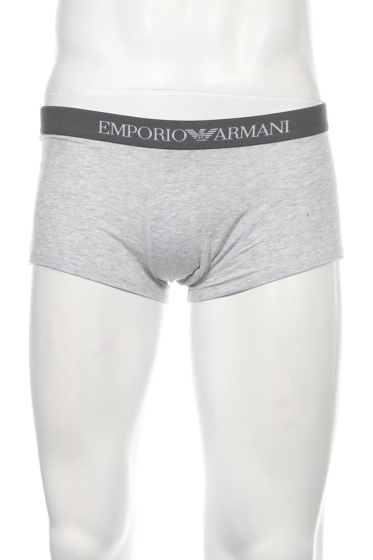 Boxershorts Emporio Armani Underwear, Größe S, Farbe Grau, Preis € 22,20
