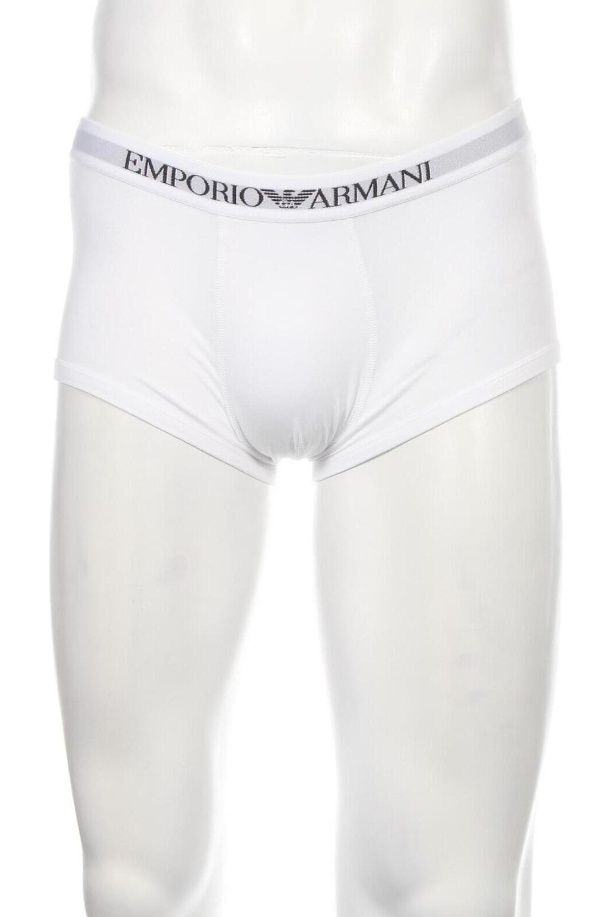 Boxershorts Emporio Armani, Größe S, Farbe Weiß, Preis 30,41 €