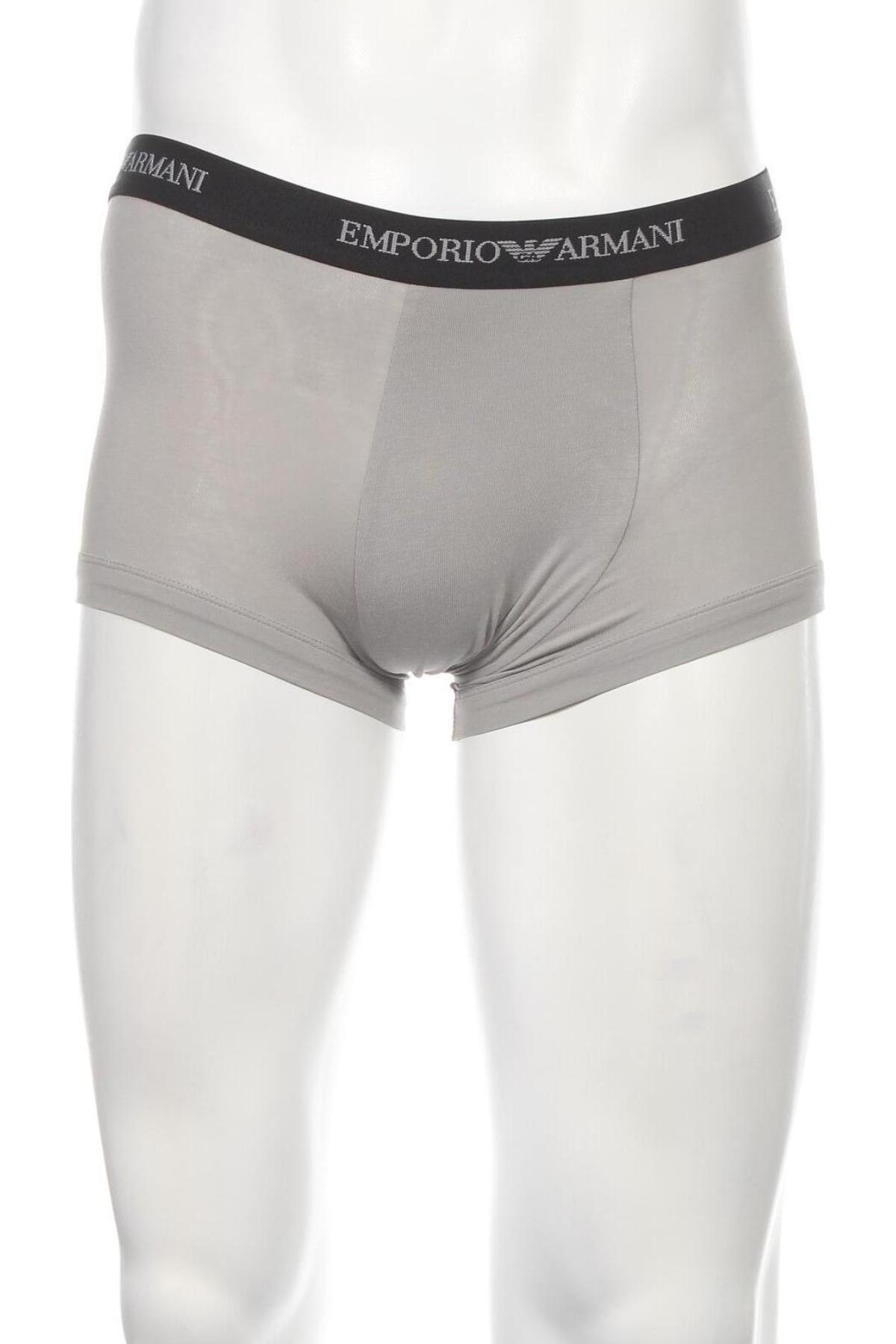 Boxershorts Emporio Armani Underwear, Größe S, Farbe Grau, Preis € 20,68