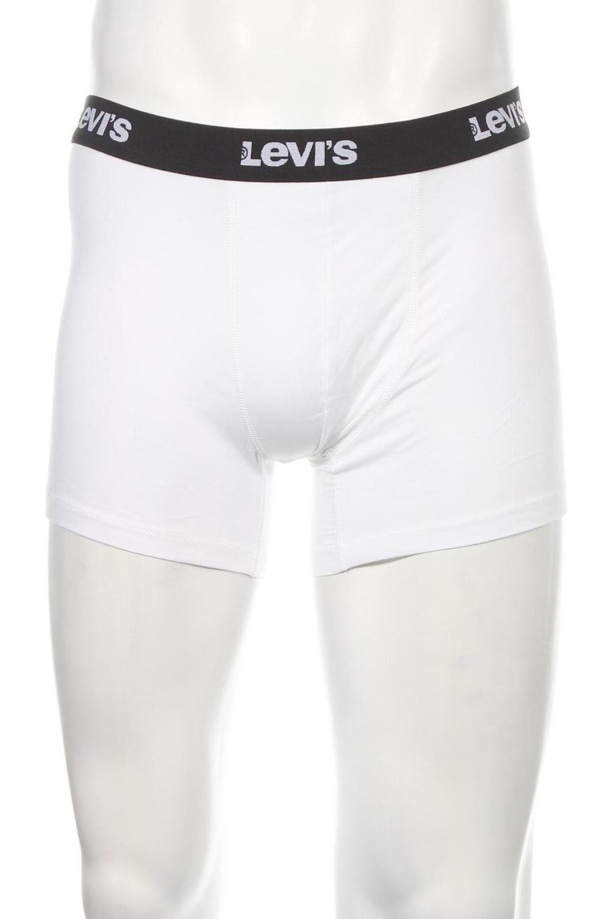 Boxershorts Levi's, Größe L, Farbe Weiß, Preis 18,56 €