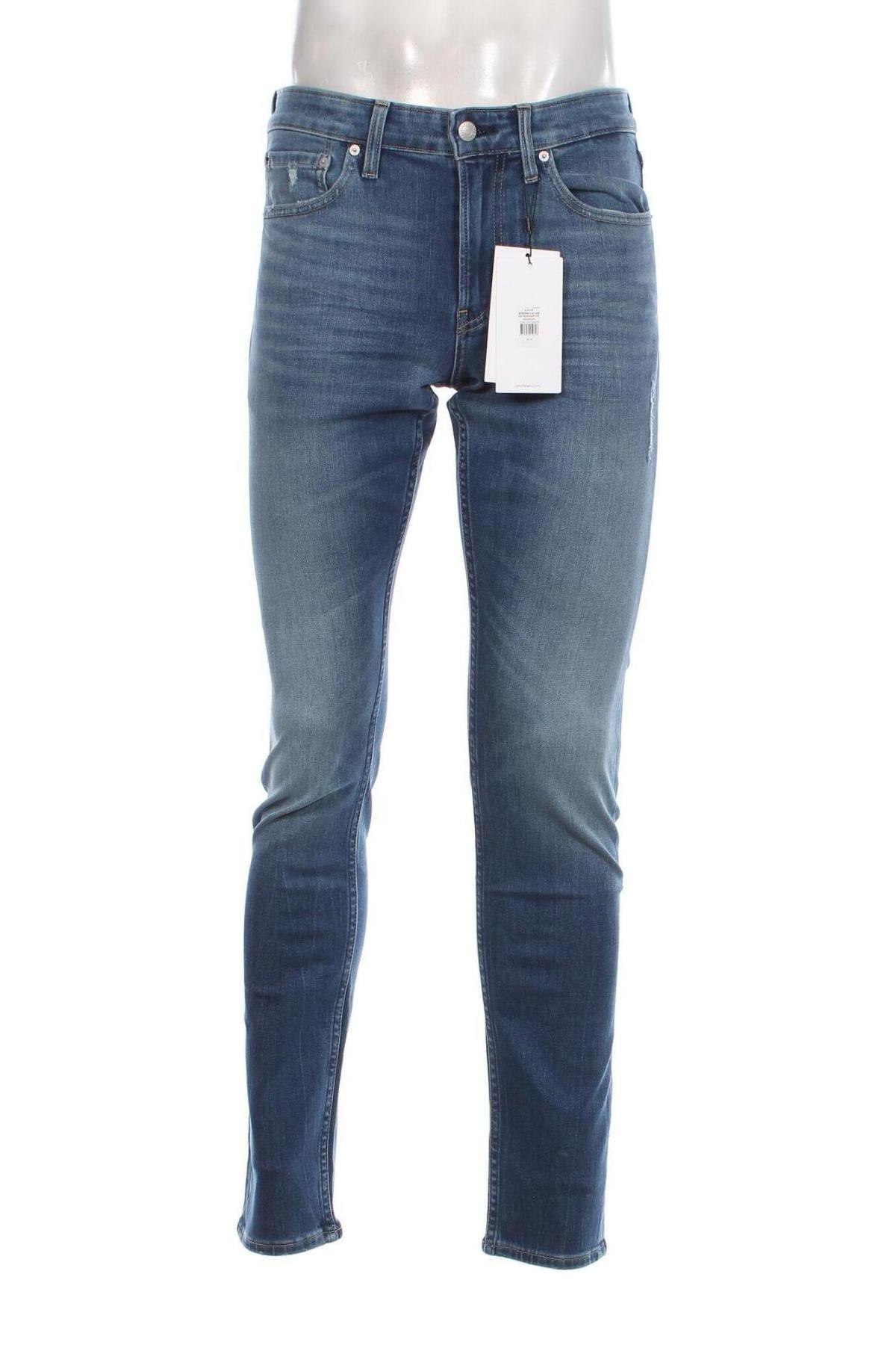 Pánske džínsy  Calvin Klein Jeans, Veľkosť M, Farba Modrá, Cena  57,55 €