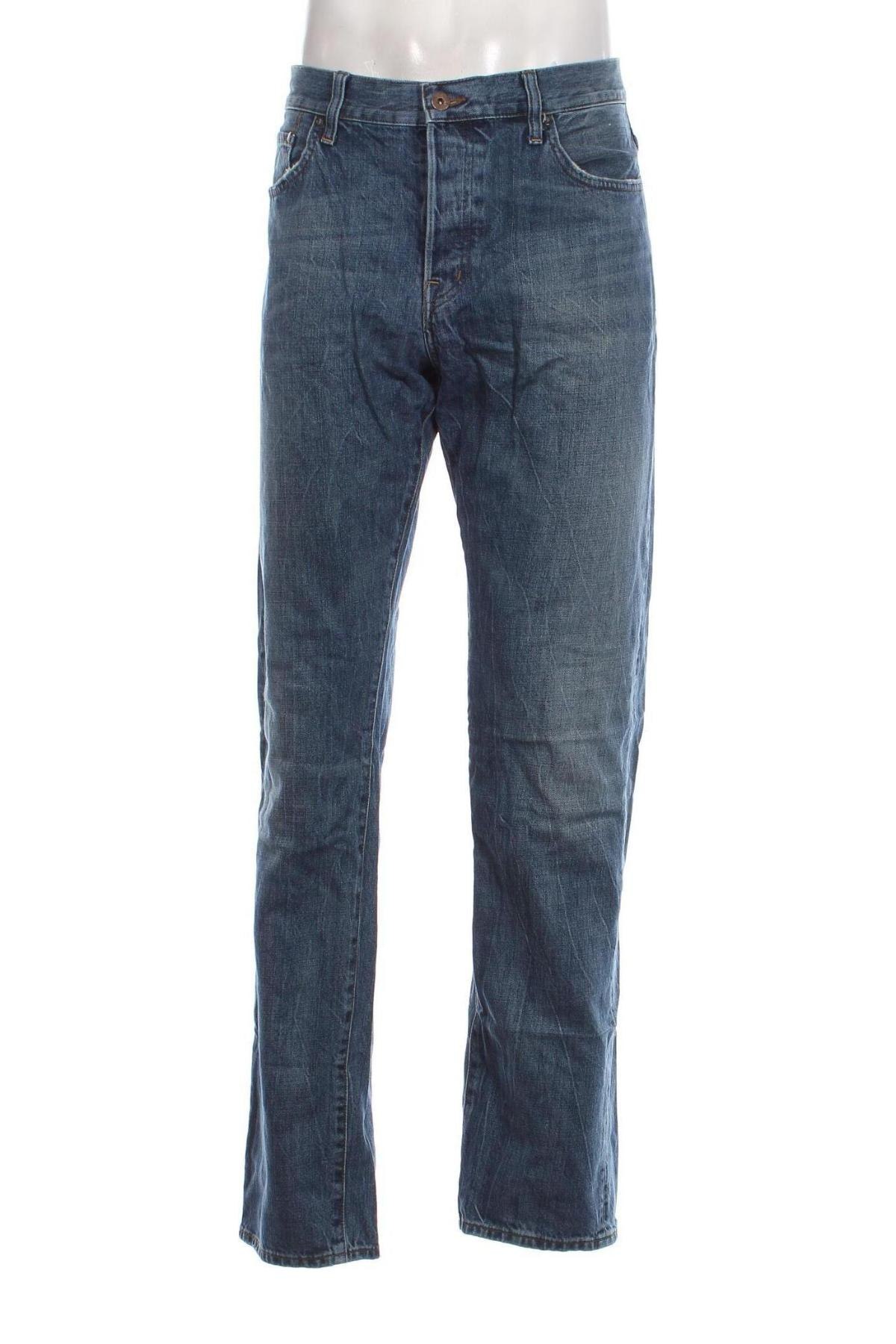 Pánske džínsy  H&M, Veľkosť L, Farba Modrá, Cena  5,59 €