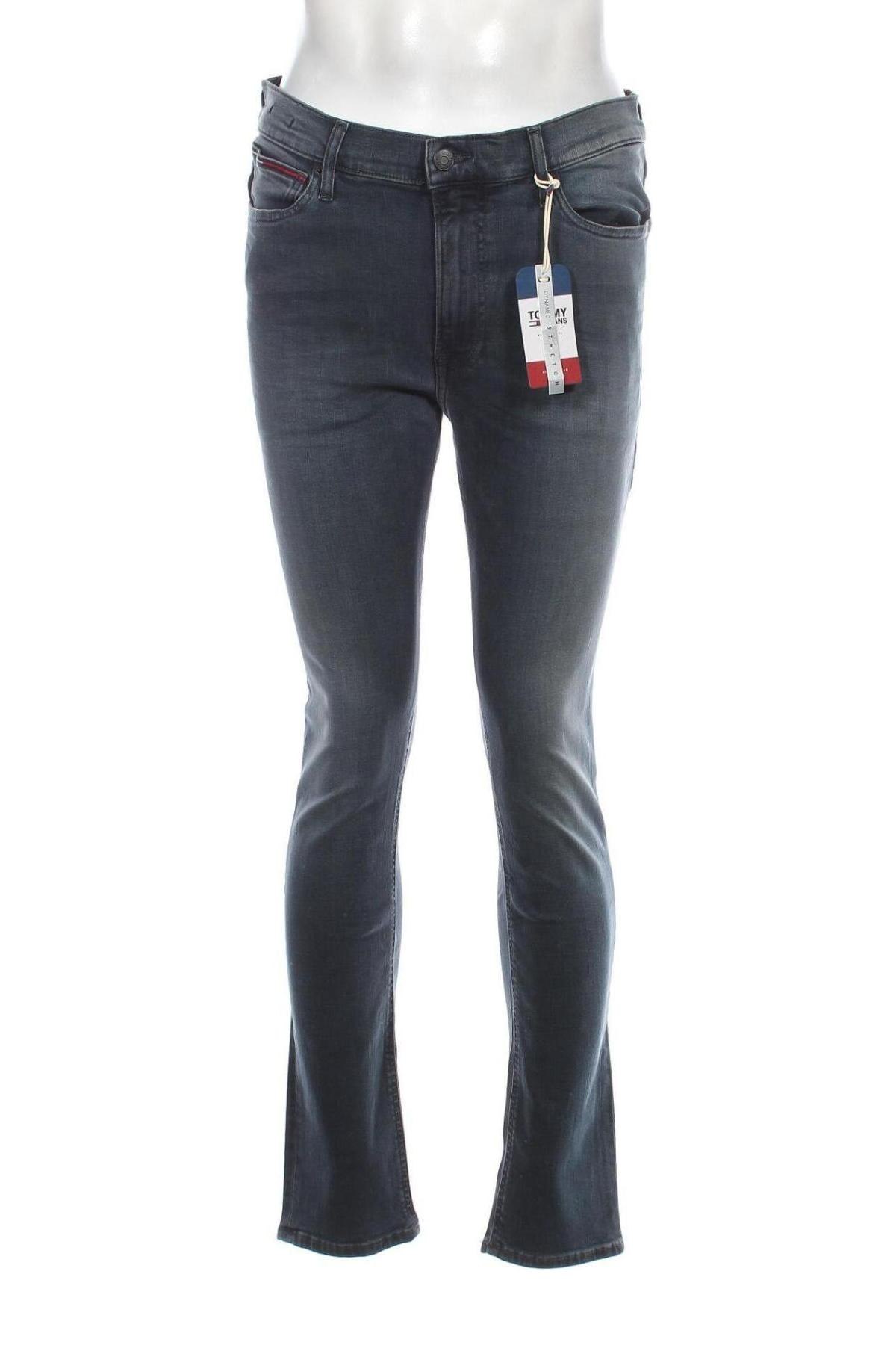 Мъжки дънки Tommy Jeans, Размер M, Цвят Син, Цена 81,60 лв.