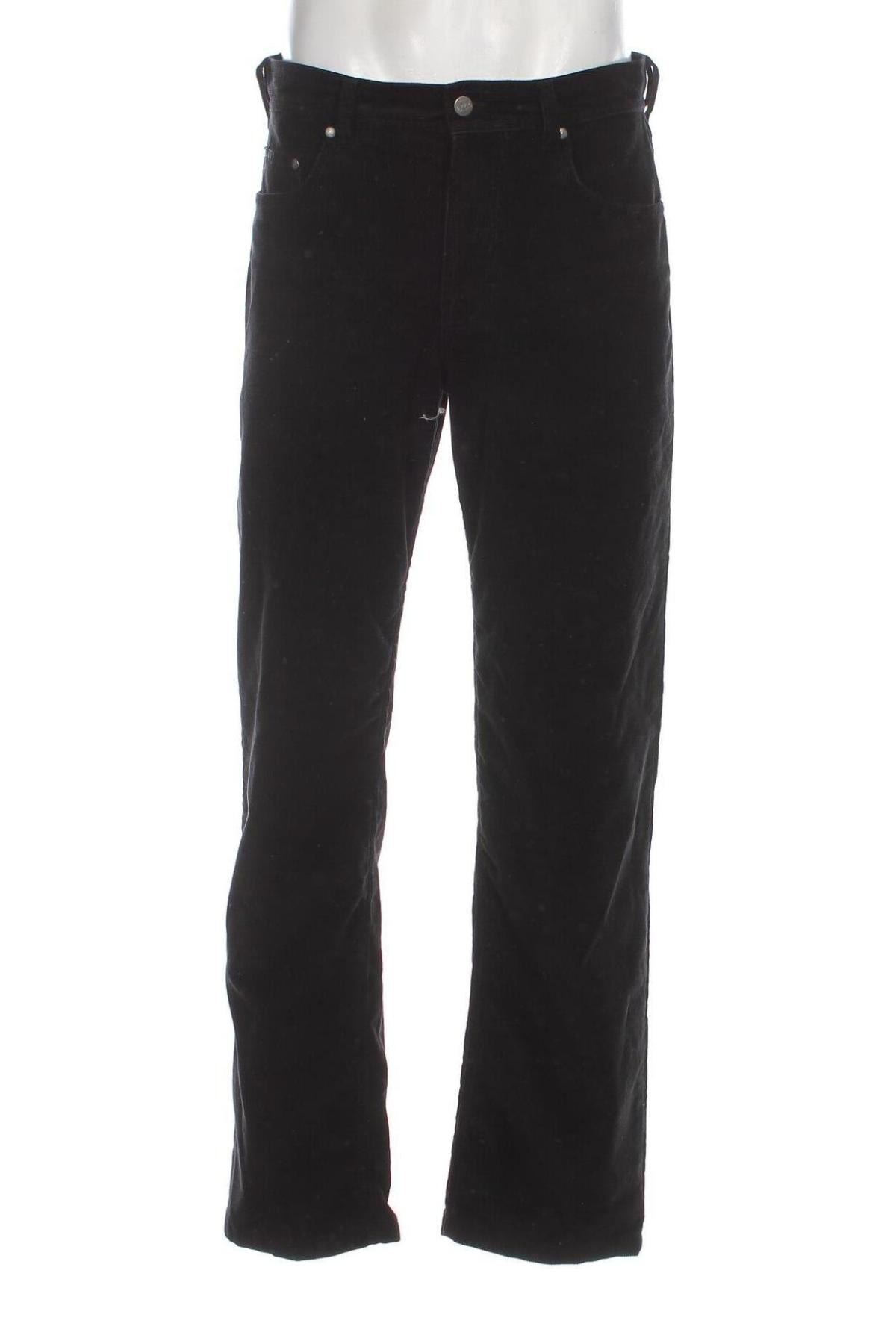 Pantaloni raiați de bărbați Brax, Mărime M, Culoare Negru, Preț 67,30 Lei