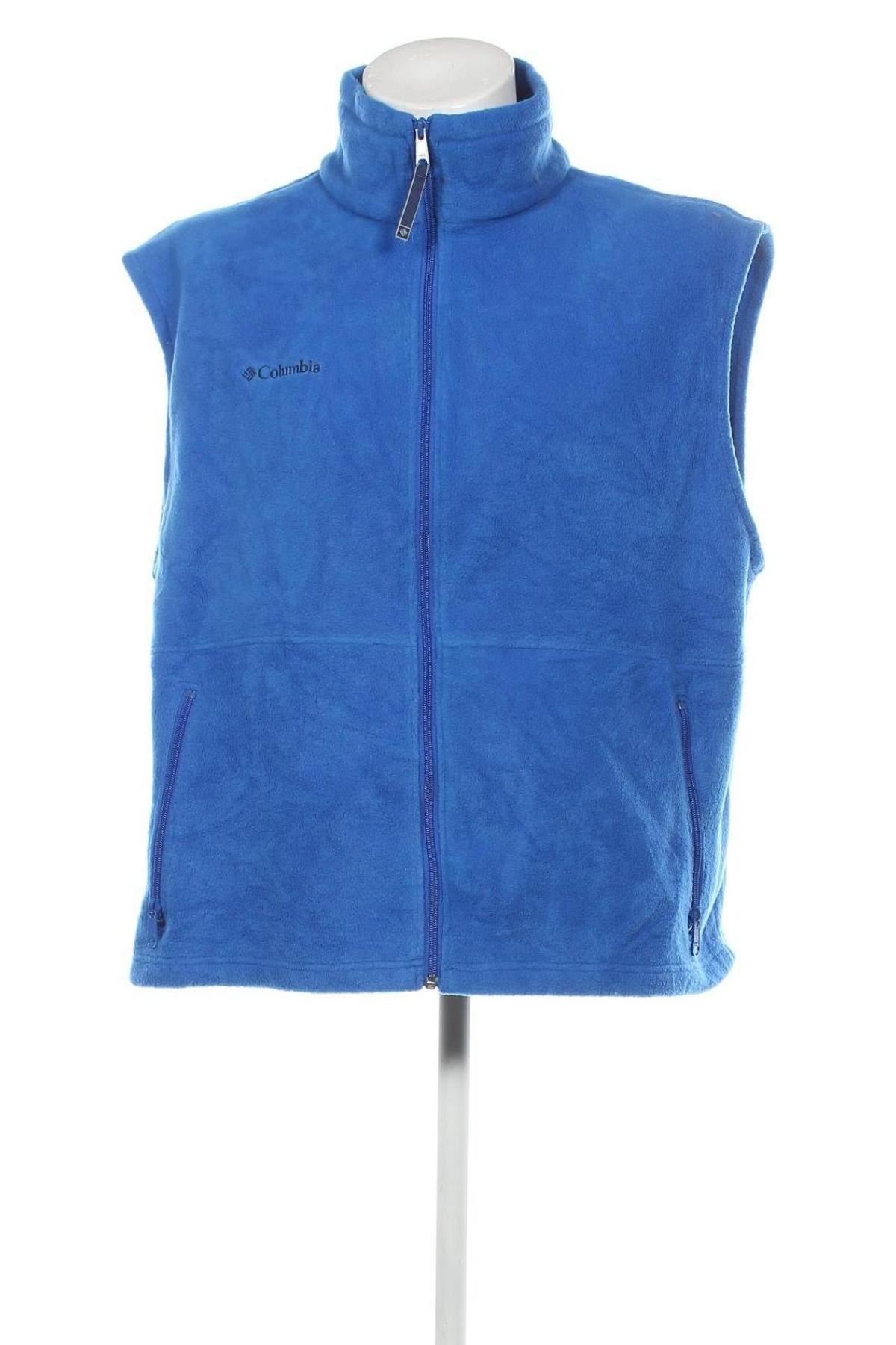 Męska kamizelka polarowa Columbia, Rozmiar XL, Kolor Niebieski, Cena 191,91 zł