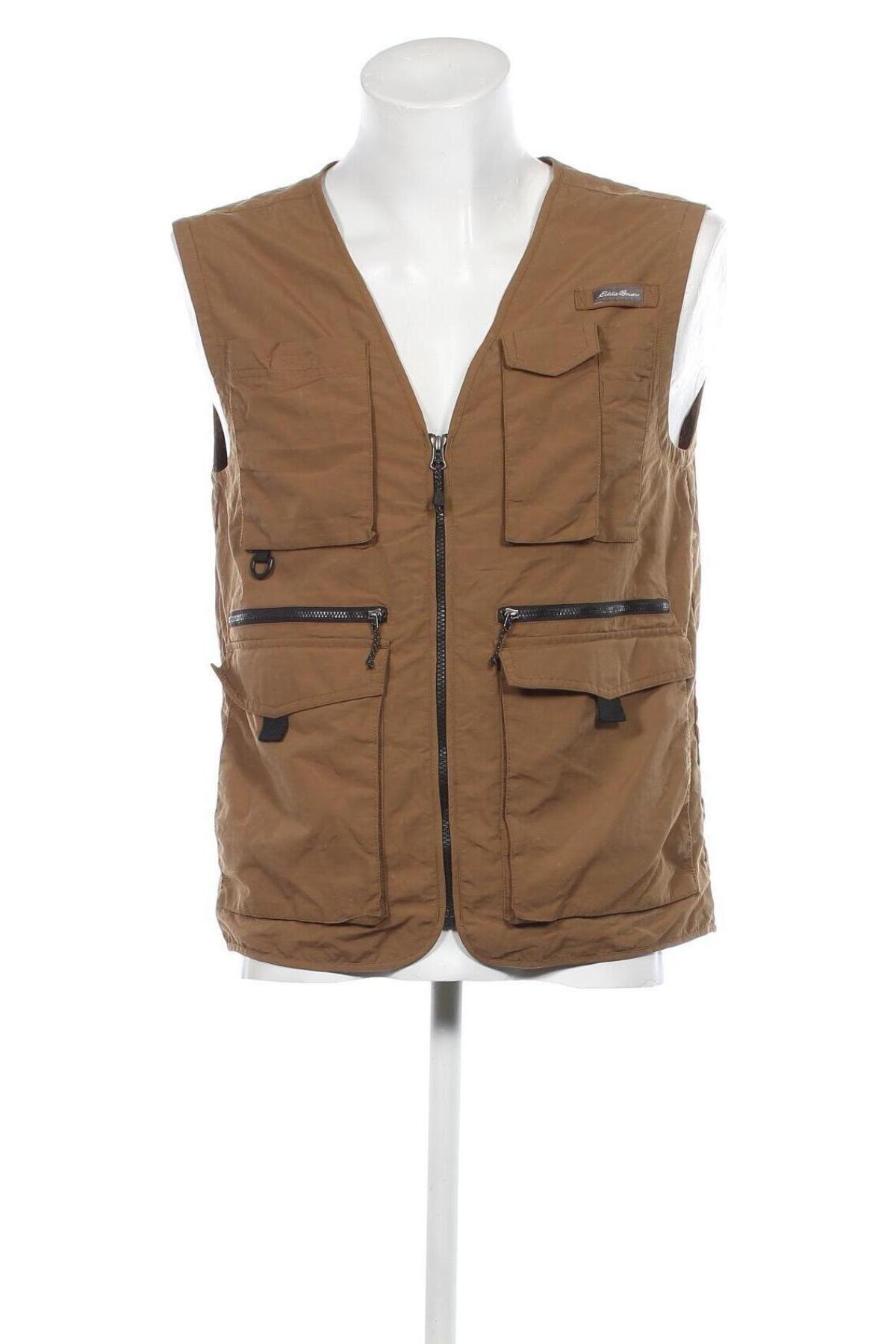 Herrenweste Eddie Bauer, Größe M, Farbe Braun, Preis € 37,58