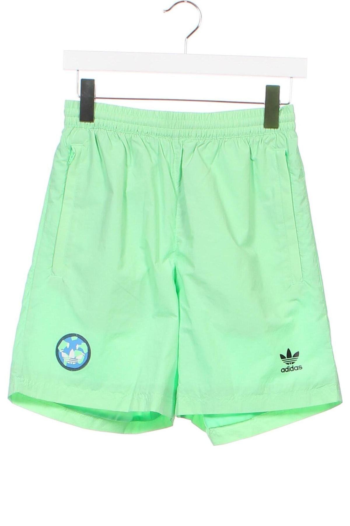 Ανδρικό κοντό παντελόνι Adidas Originals, Μέγεθος S, Χρώμα Πράσινο, Τιμή 39,69 €