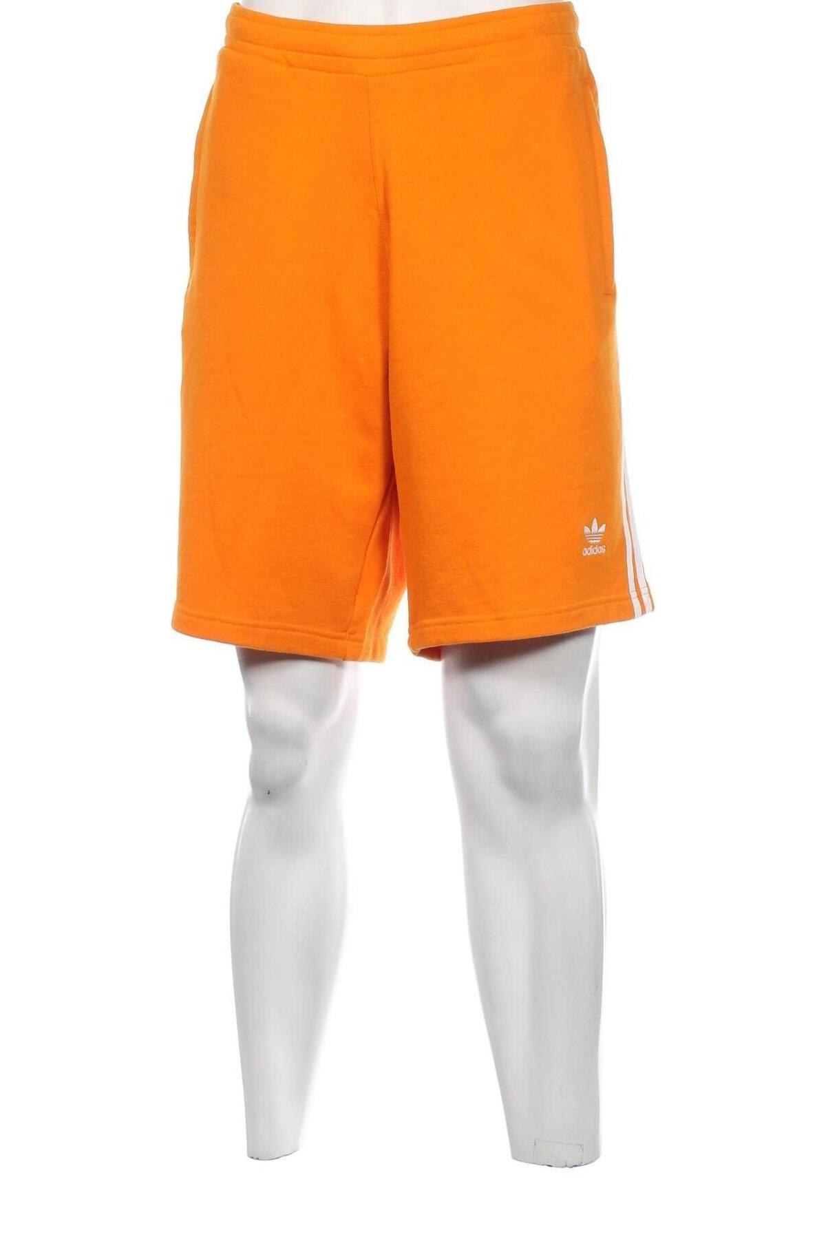 Pantaloni scurți de bărbați Adidas Originals, Mărime XL, Culoare Portocaliu, Preț 253,29 Lei